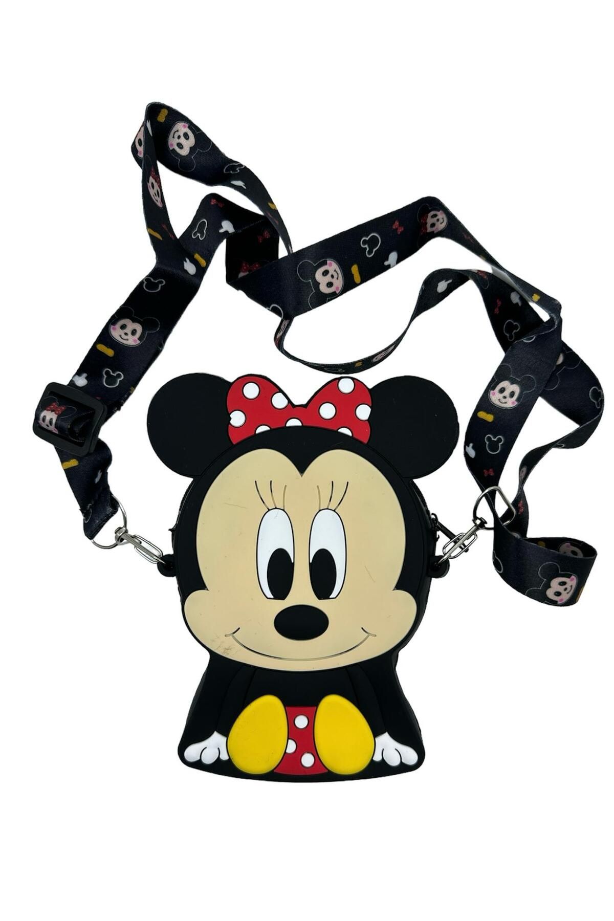 MEM STORE Minnie Mouse Çocuk Silikon Çanta Cüzdan