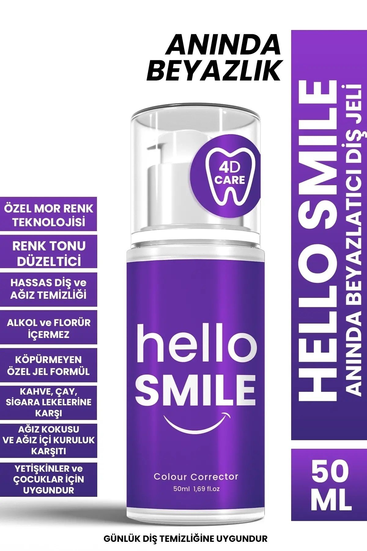 PROCSIN PROCSINHello Smile 3D Anında Beyazlatıcı Diş Jeli