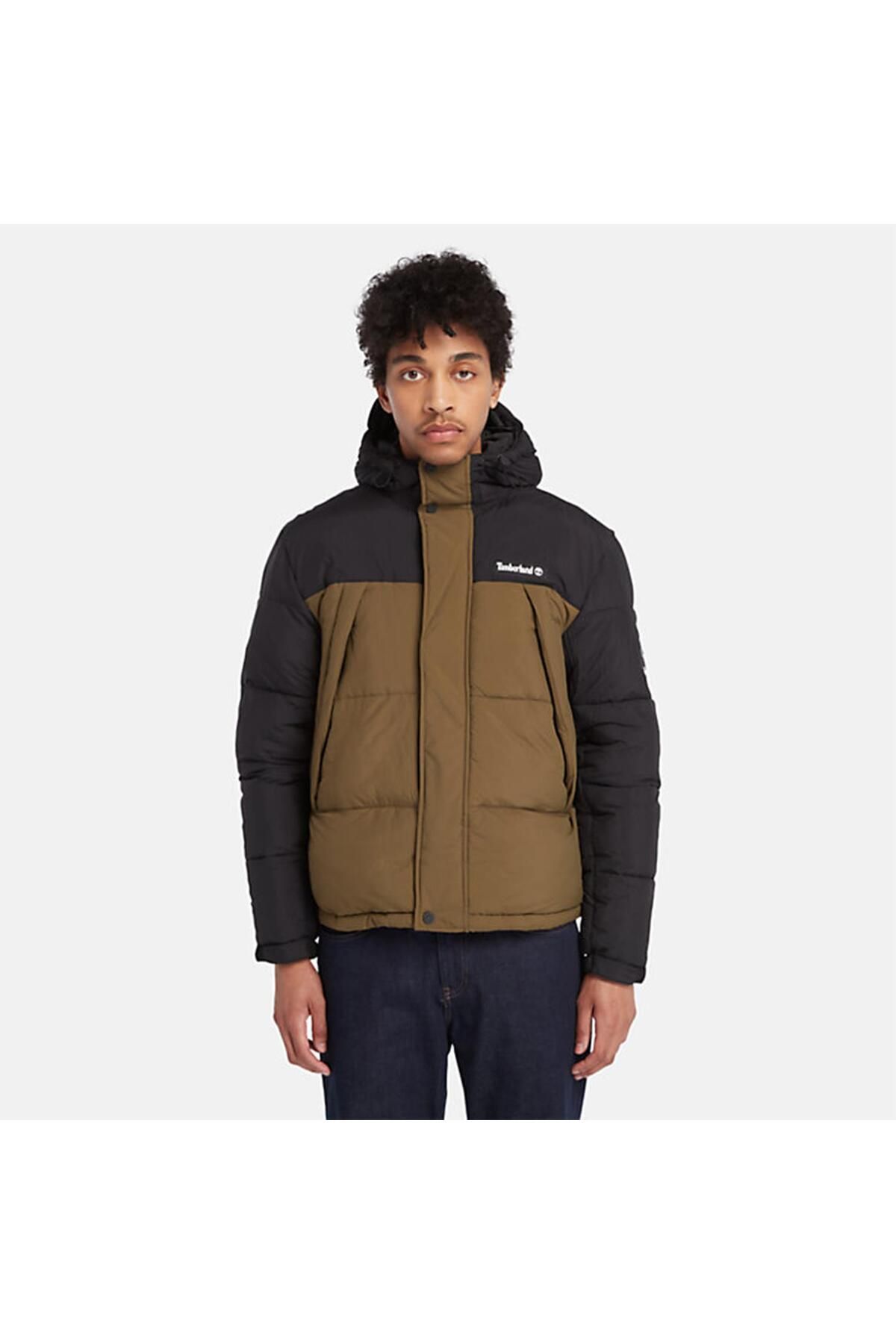 Timberland Dwr Outdoor Archive Puffer Yeşil Mont