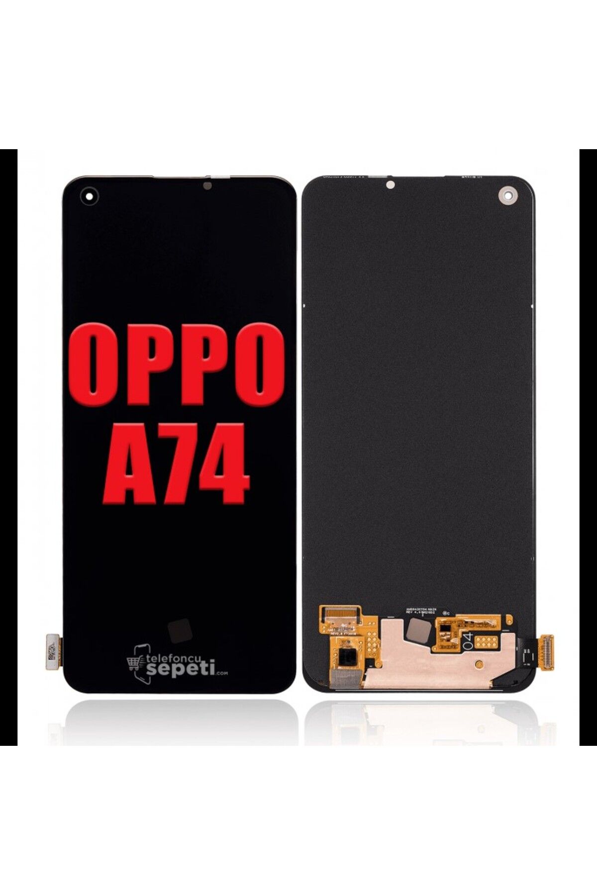 Oppo A74 Ekran Dokunmatik Ekran OLED (Siyah)