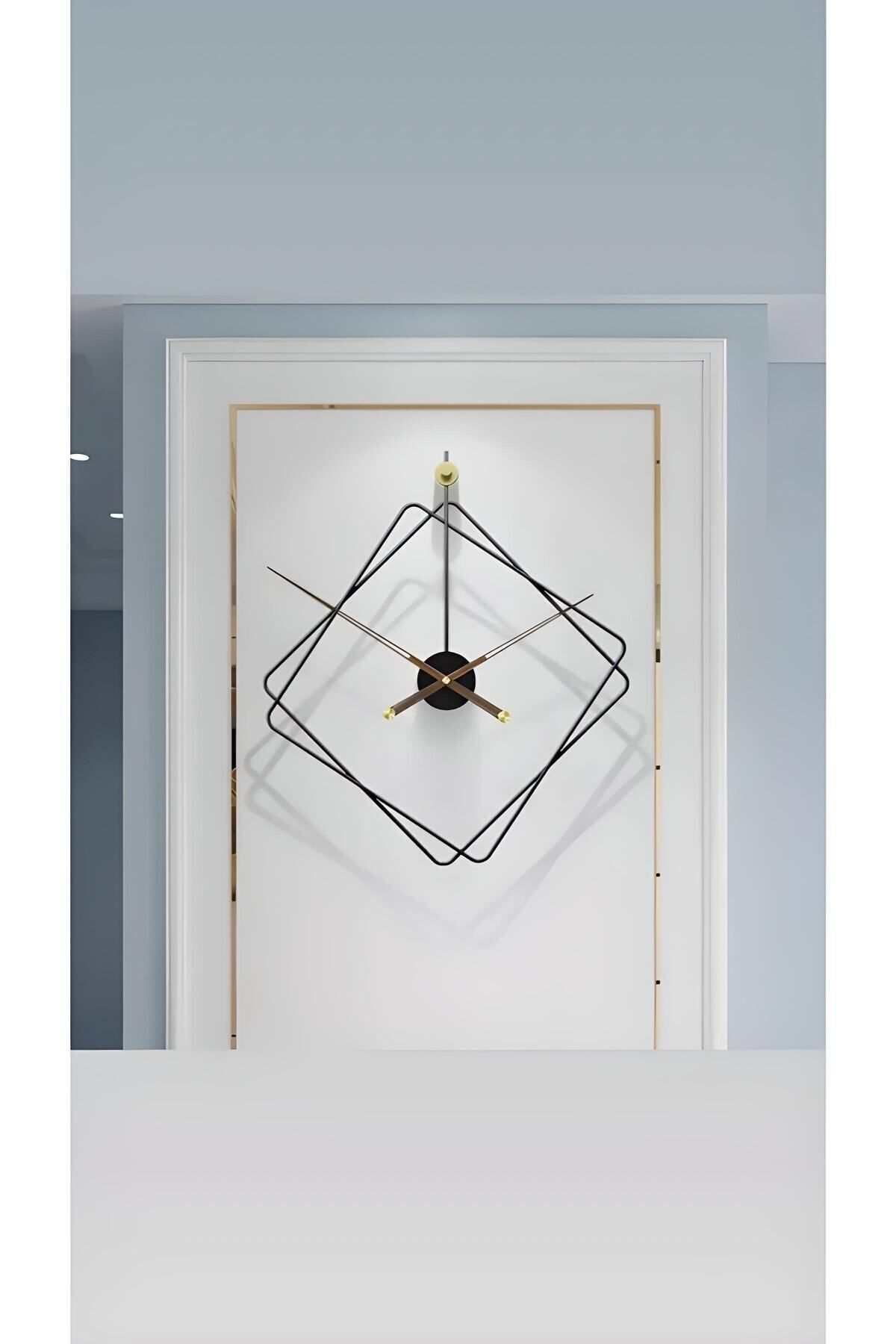 MetaQuartz Aksesuar Ferrero Clock Metal Duvar Saati, Modern Dekoratif Metal Duvar Saati