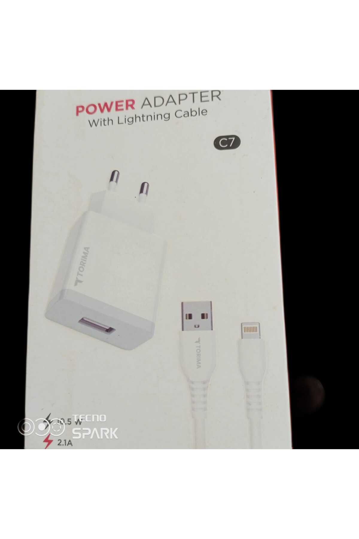Torima Power Adapter Wiht Lightning Cable