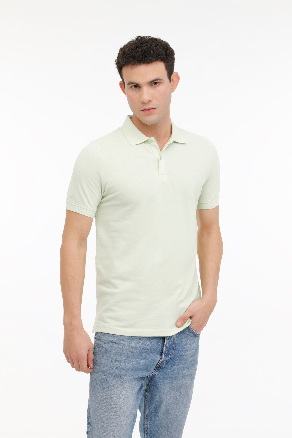 Kinetix M-SN328 T-SHIRT 4FX Yeşil Erkek Kısa Kol T-Shirt