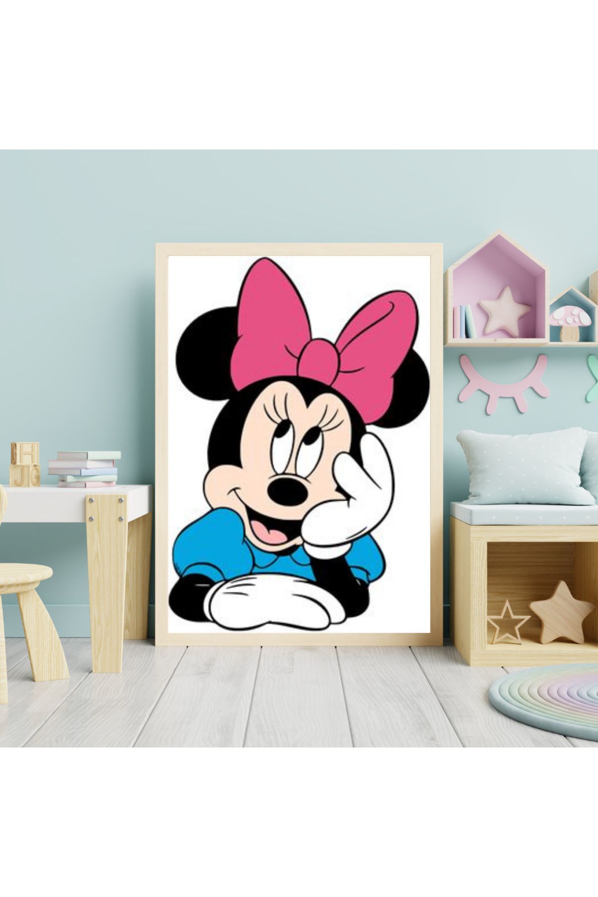 lule home Sayılarla Boyama Seti Minnie Mouse 30x40 Cm
