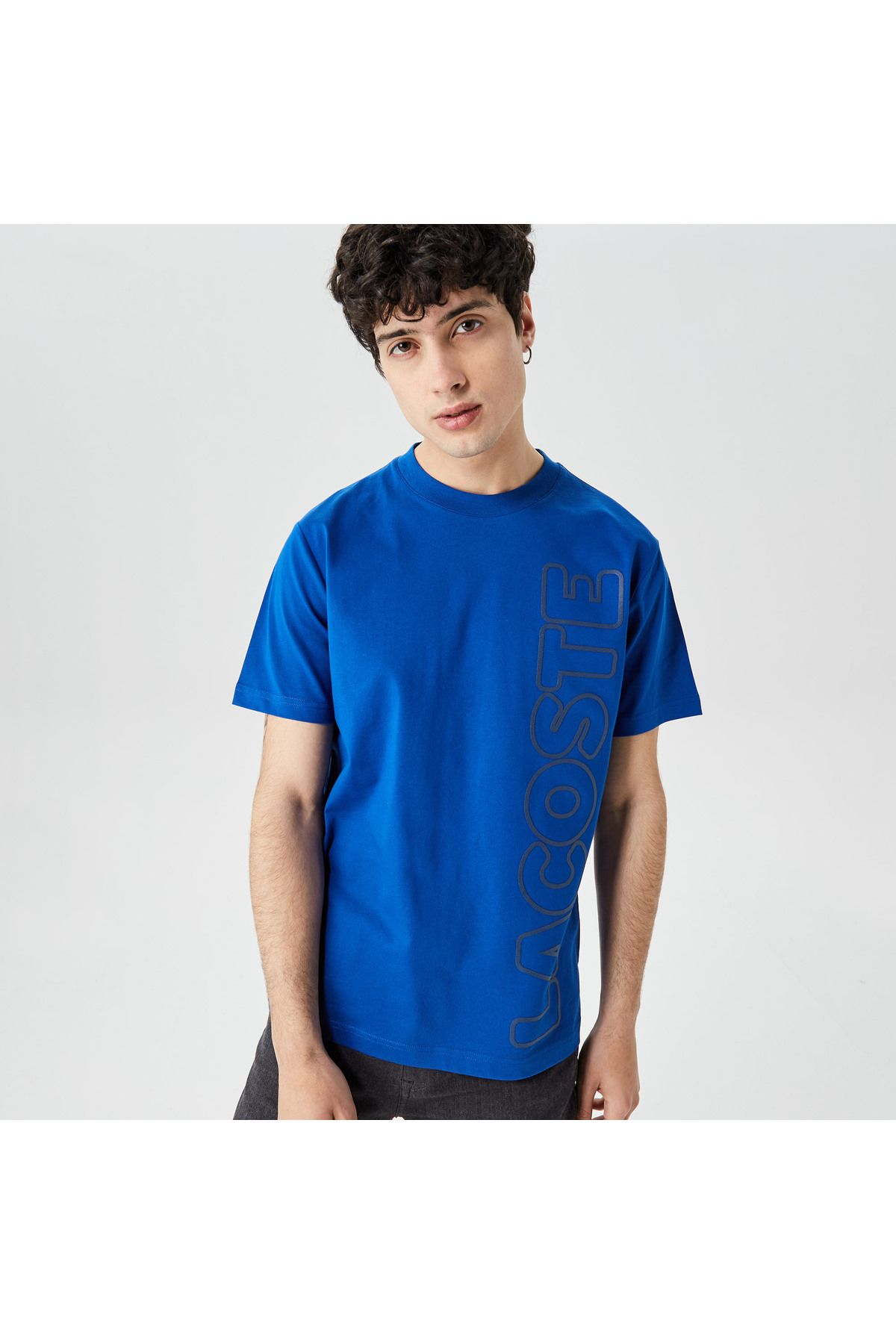 Lacoste Core Erkek Mavi T-shirt