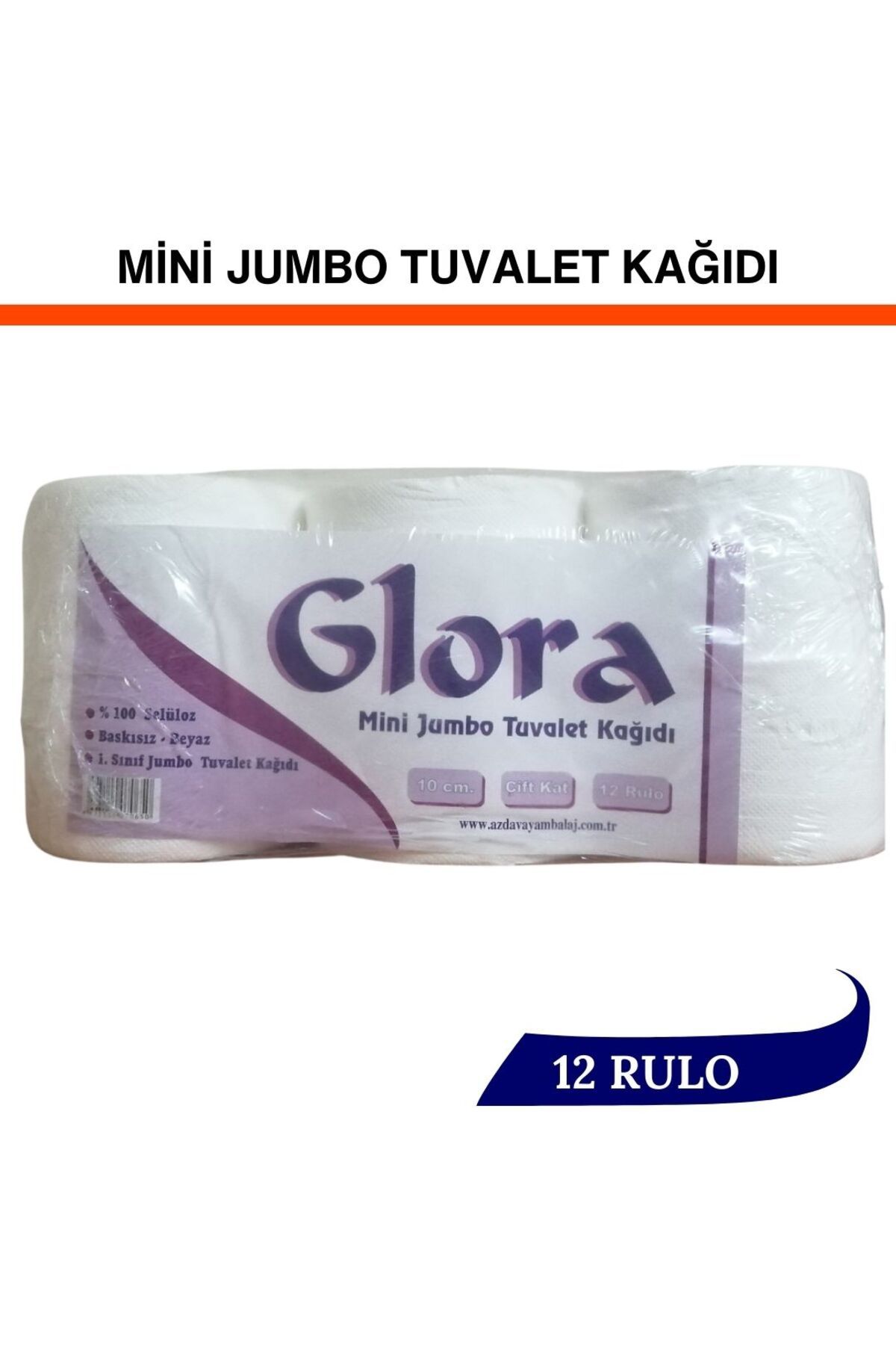 Glora 12 Rulo Mını Jumbo Tuvalet Kağıdı