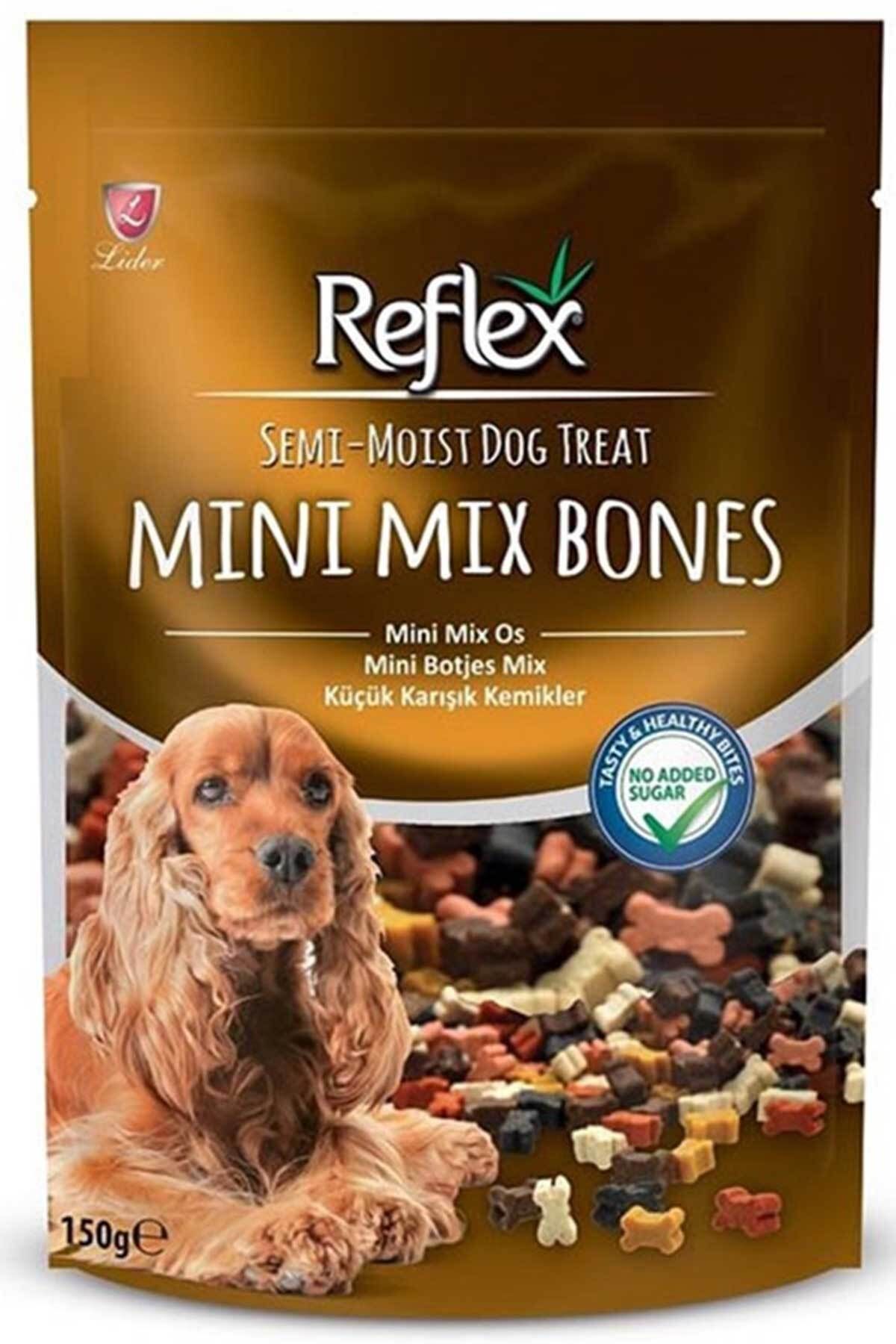 Reflex Mini Mix Bones Köpek Ödül mama ödül maması eğitim maması yavru ödül mama şekersiz 150gr