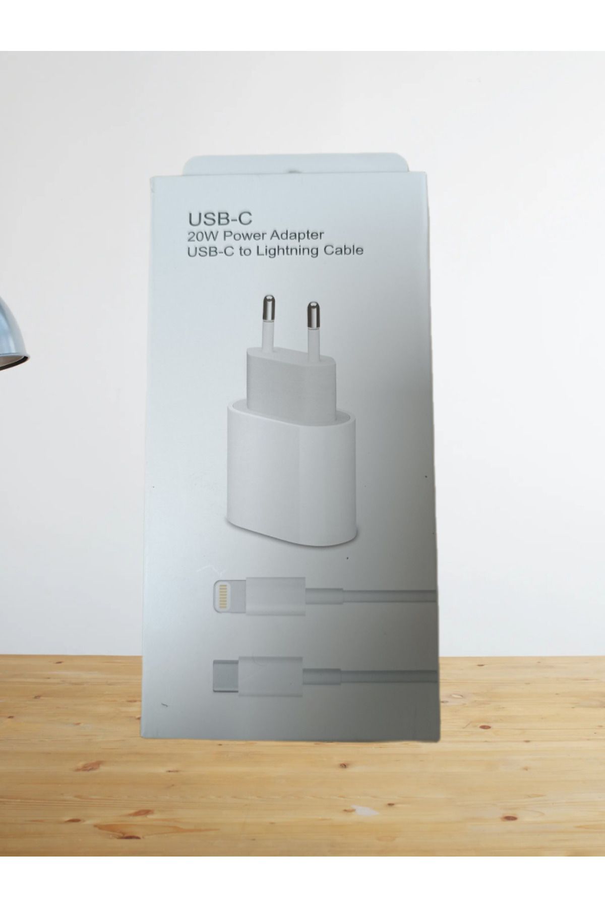 GOLD ŞAHİN USB-C POWER ADAPTER USB-C to Lightning Cable