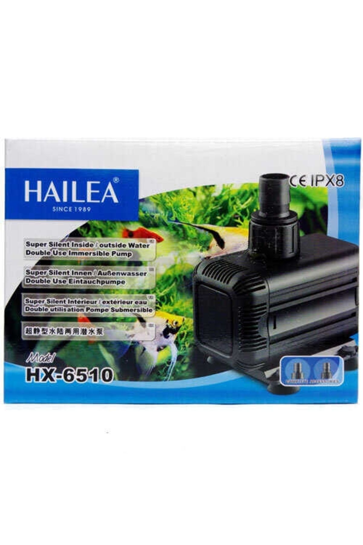 Hailea HAİLEA HX-6510 9W 720 LT SESSİZ UZUN ÖMÜRLÜ SUMP MOTORU