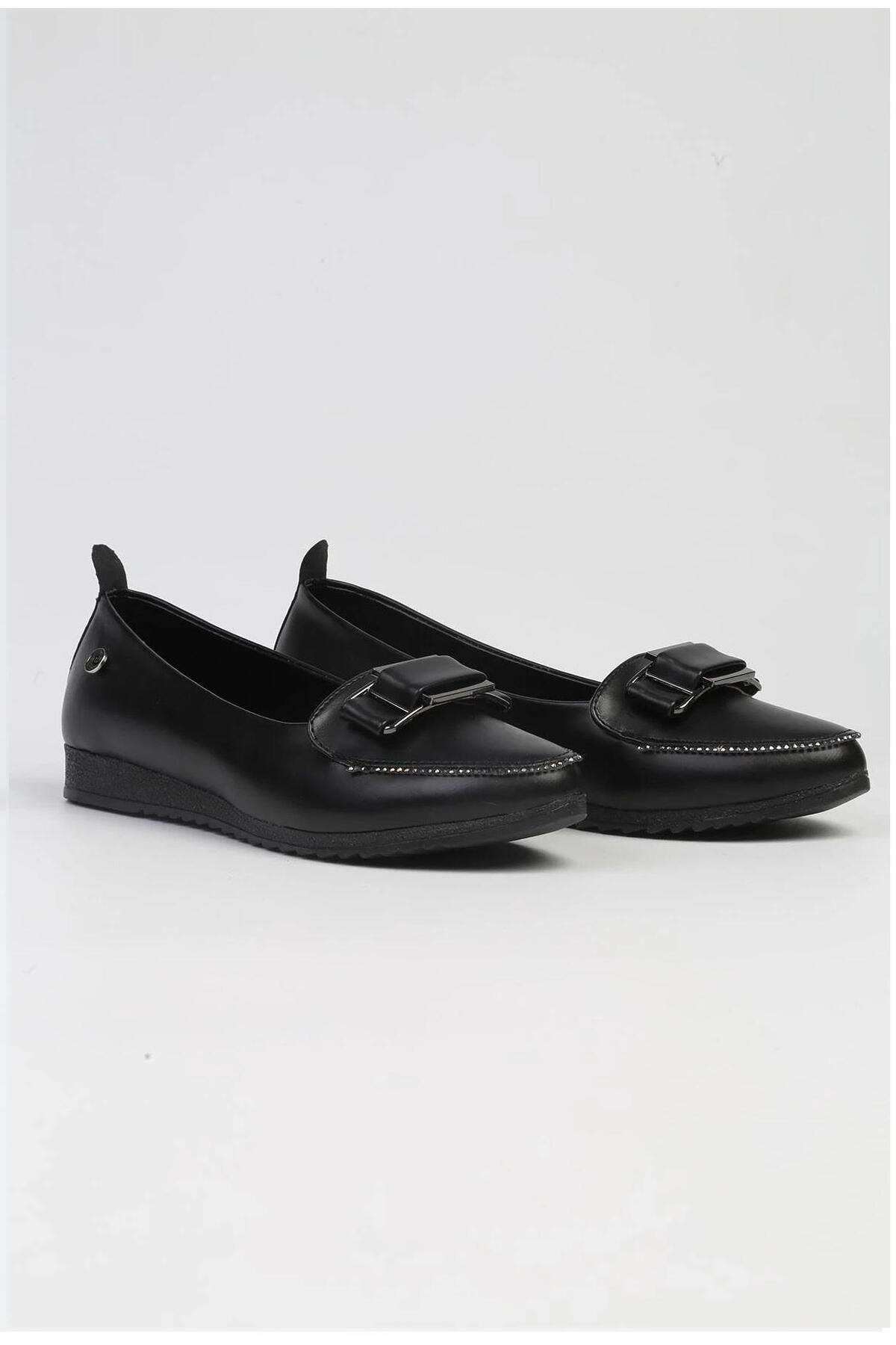 Pierre Cardin PC-53020 Siyah Kadın Günlük Ayakkabı