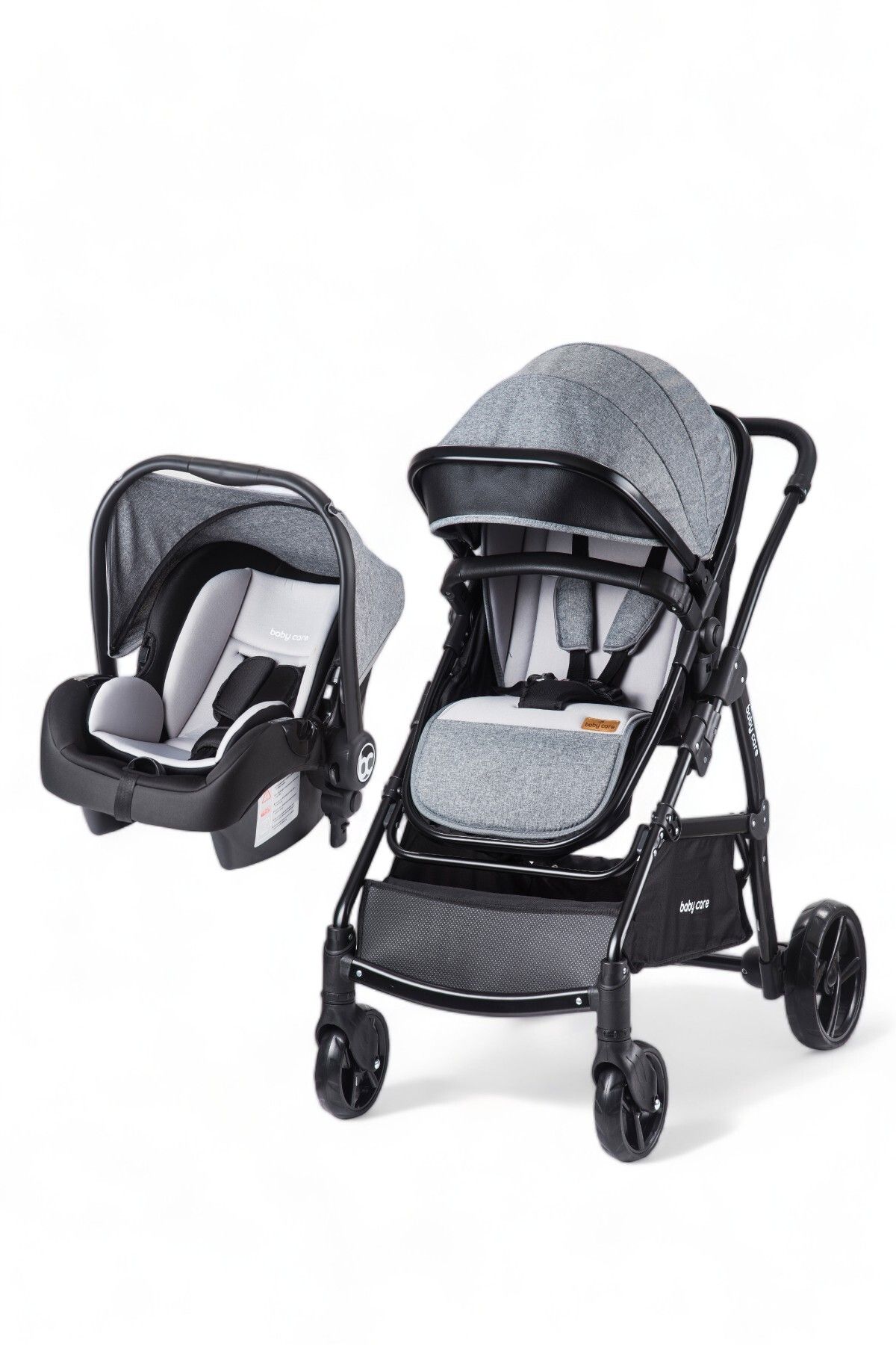 Baby Care Bc 315 - Safari Pro Travel Sistem Bebek Arabası (VİZON)