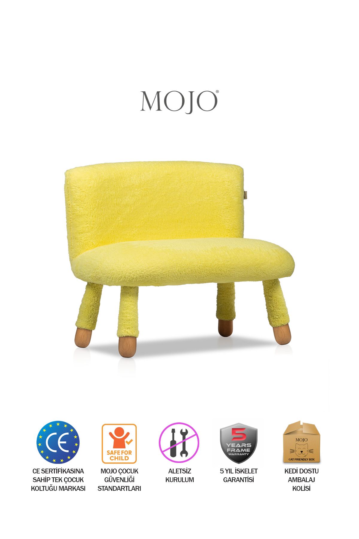 MOJO Mio İkili Çocuk Sandalyesi Sarı