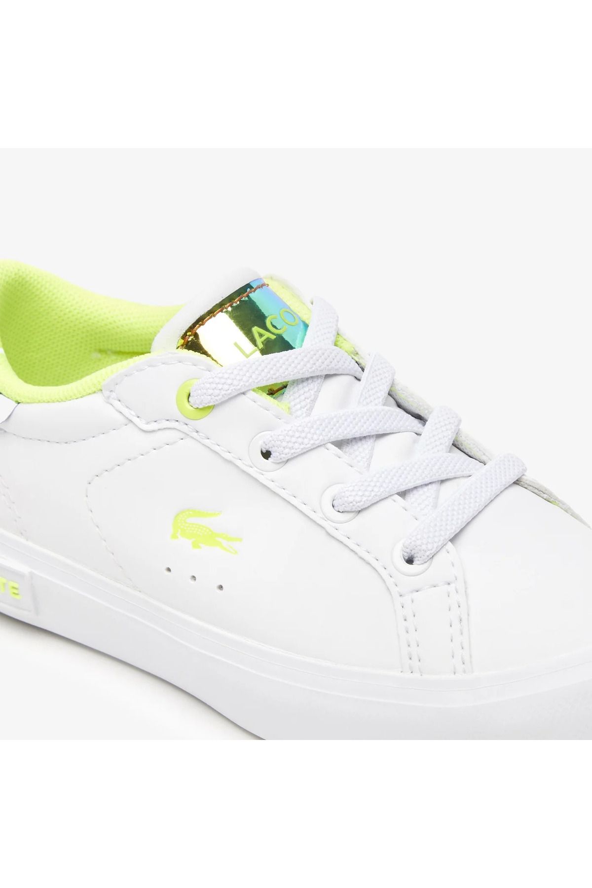 Lacoste Powercourt Çocuk Beyaz Sneaker Model kodu: 745SUI0012.V05