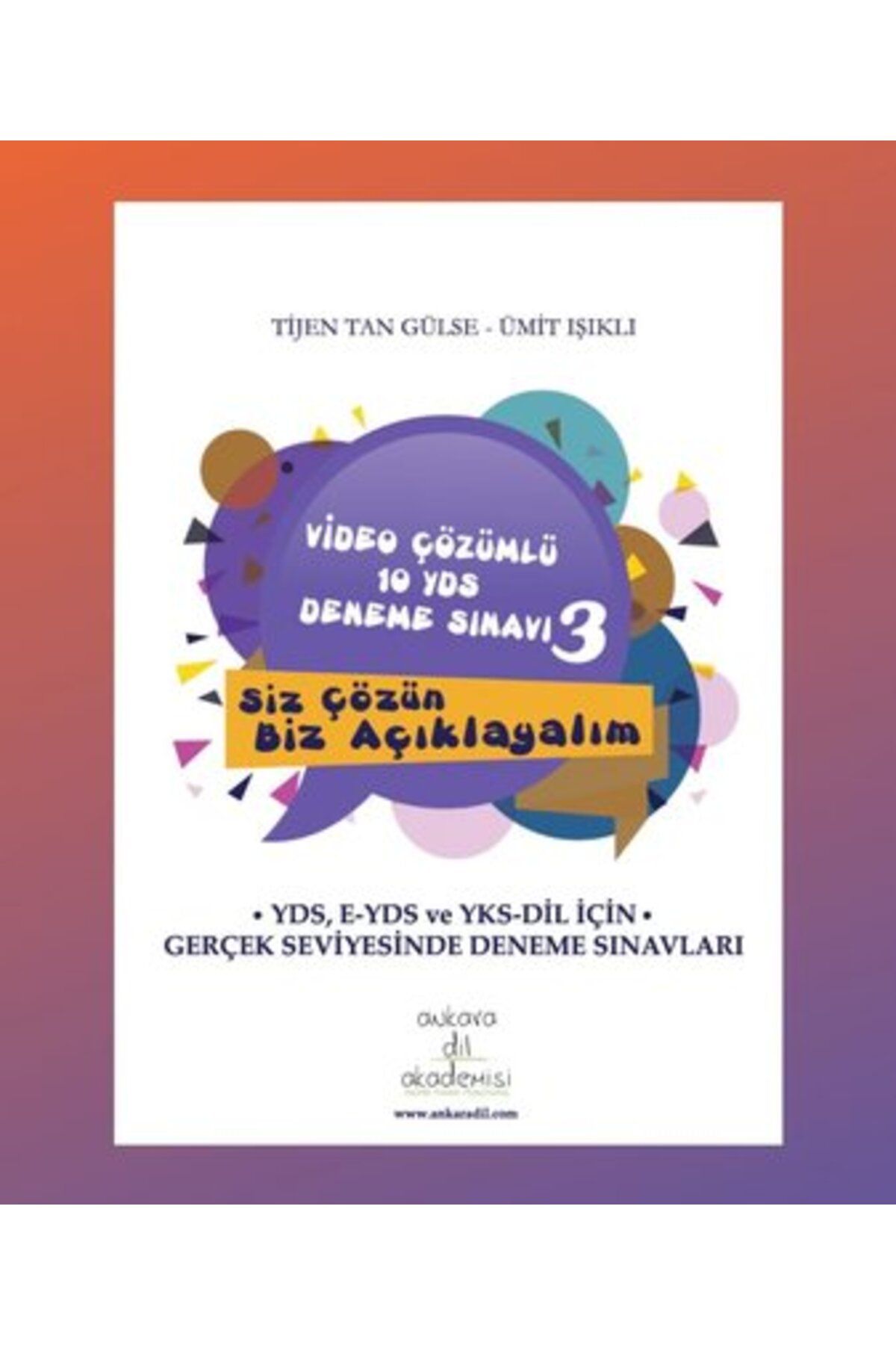 Ankara Dil Akademisi Video Çözümlü 10 YDS Deneme Sınavı