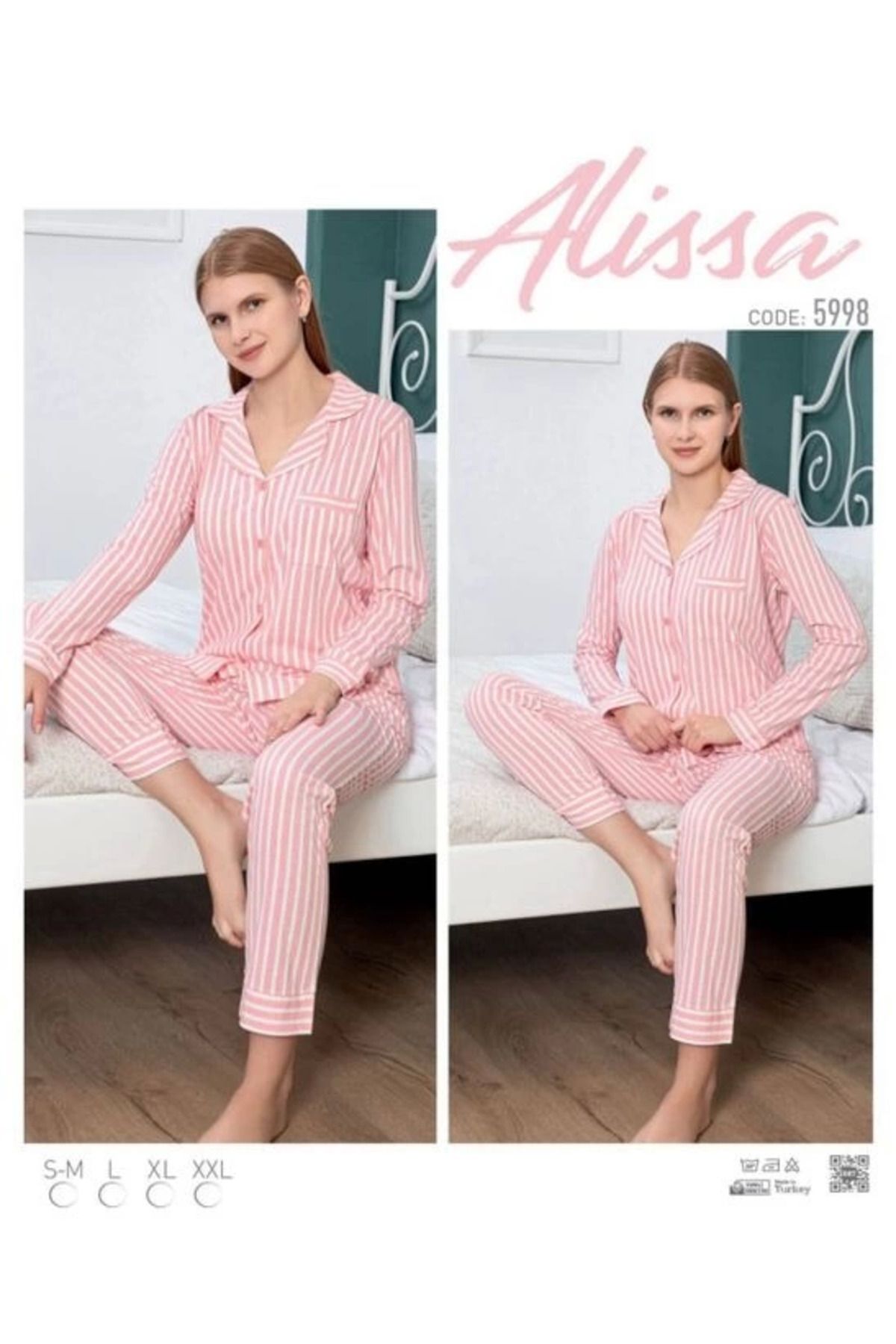 Alissa 5998 Kadın Pijama Takımı