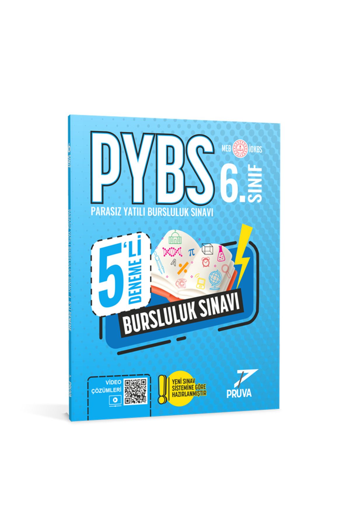 Pruva Akademi Yayınları 6.Sınıf Parasız Yatılı Bursluluk Sınavı 5 li Deneme (PYBS)