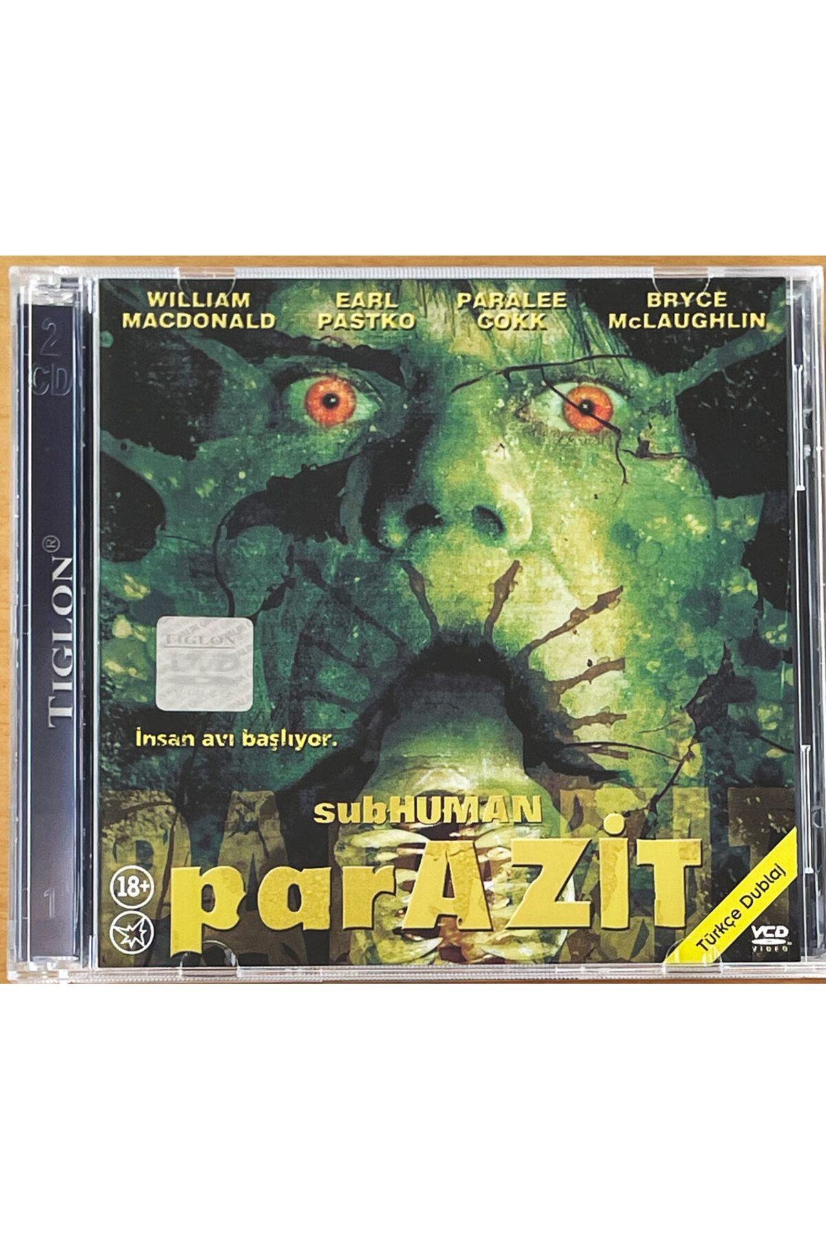 Kovak Kailyn Parazit - Subhuman (2004)  VCD Film