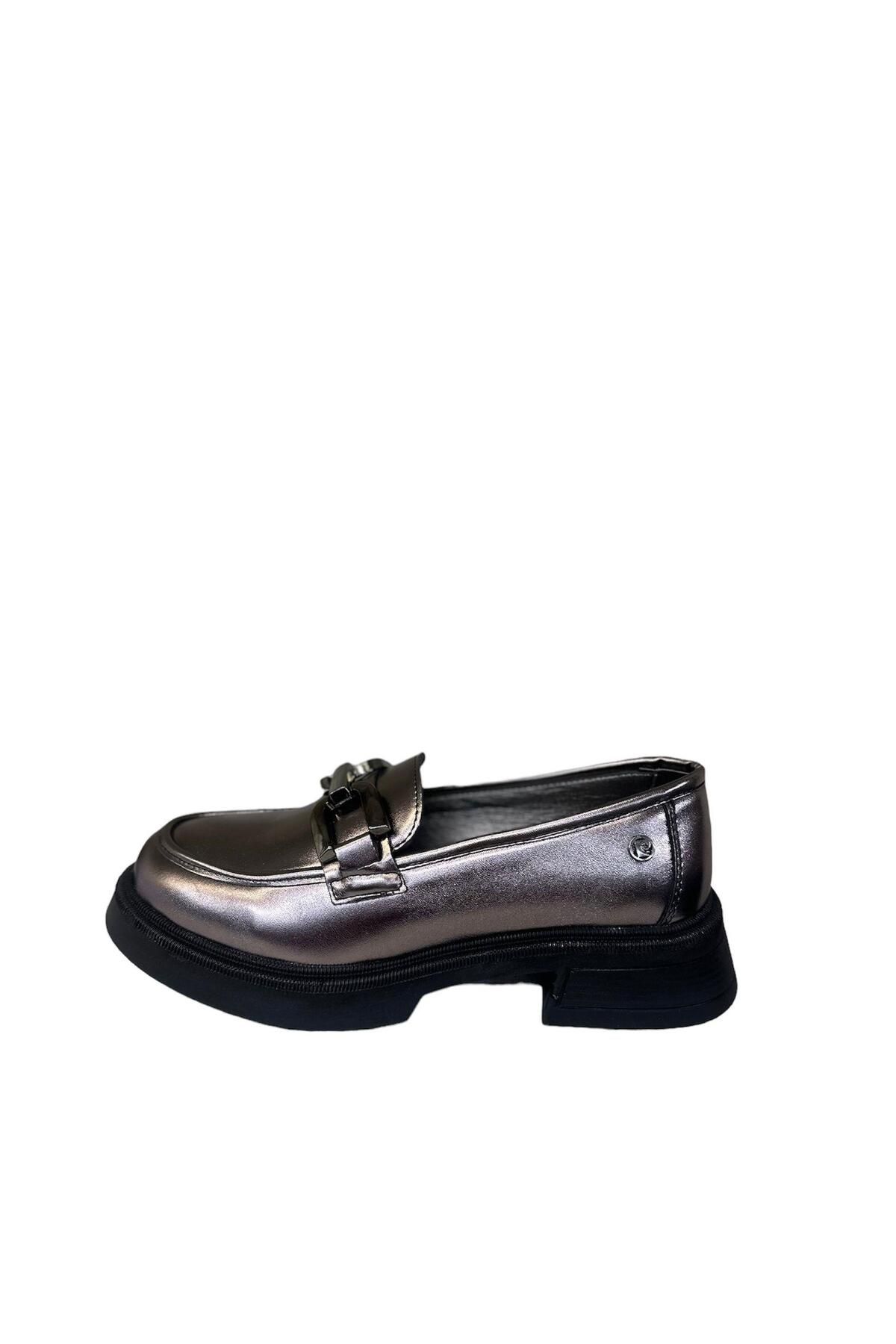 Pierre Cardin PİERRE CARDİN 53151 Kadın Loafer Bağcıksız Toka Detaylı Günlük Klasik Kadın Ayakkabı