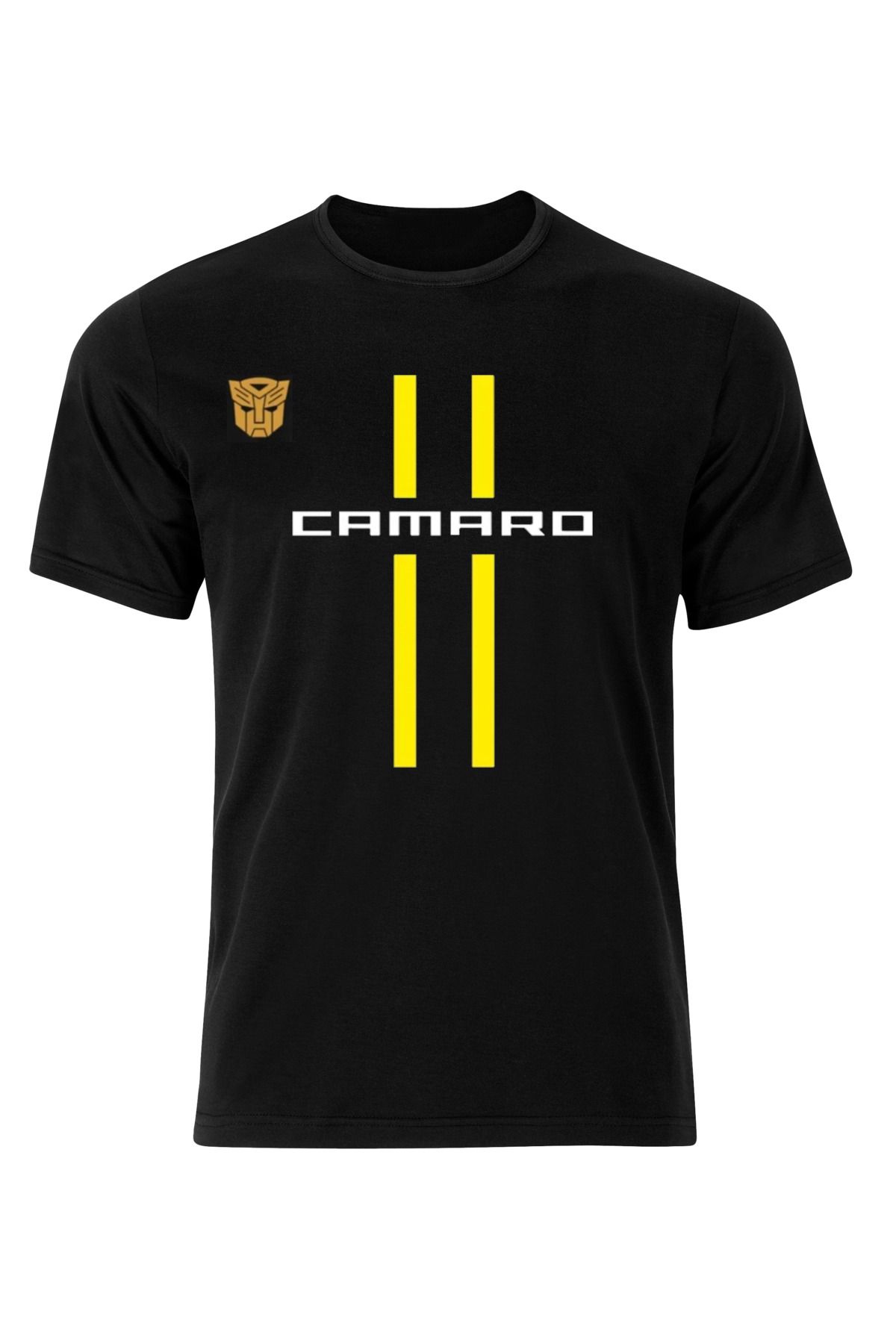 LEIVOR Transformers Camaro Bumblebee Baskılı Pamuk T-shirt