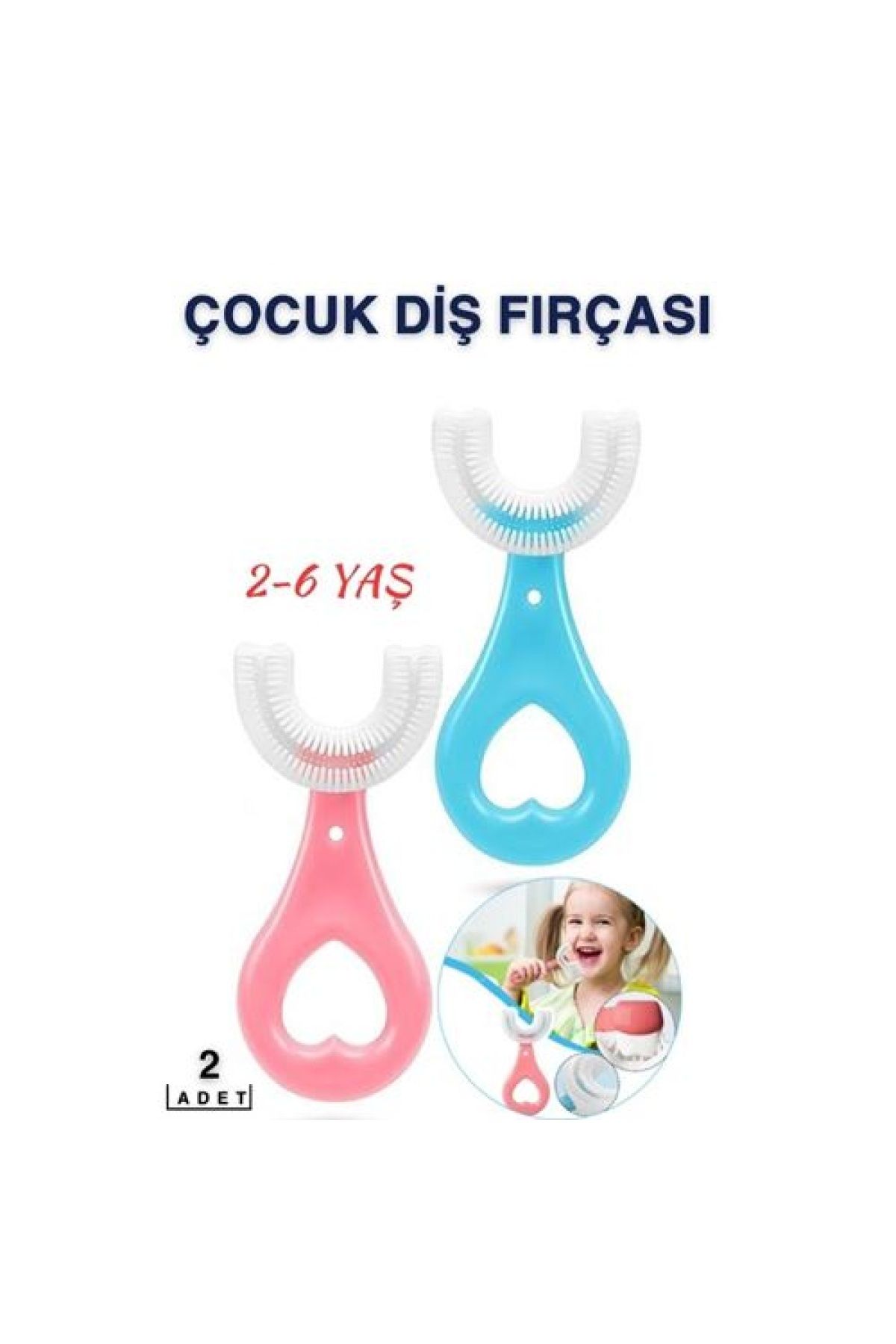 Transformacion Findit Çocuk Diş Fırçası 2-6 Yaş 2 Li? Paket 718796 (FİNDİT)