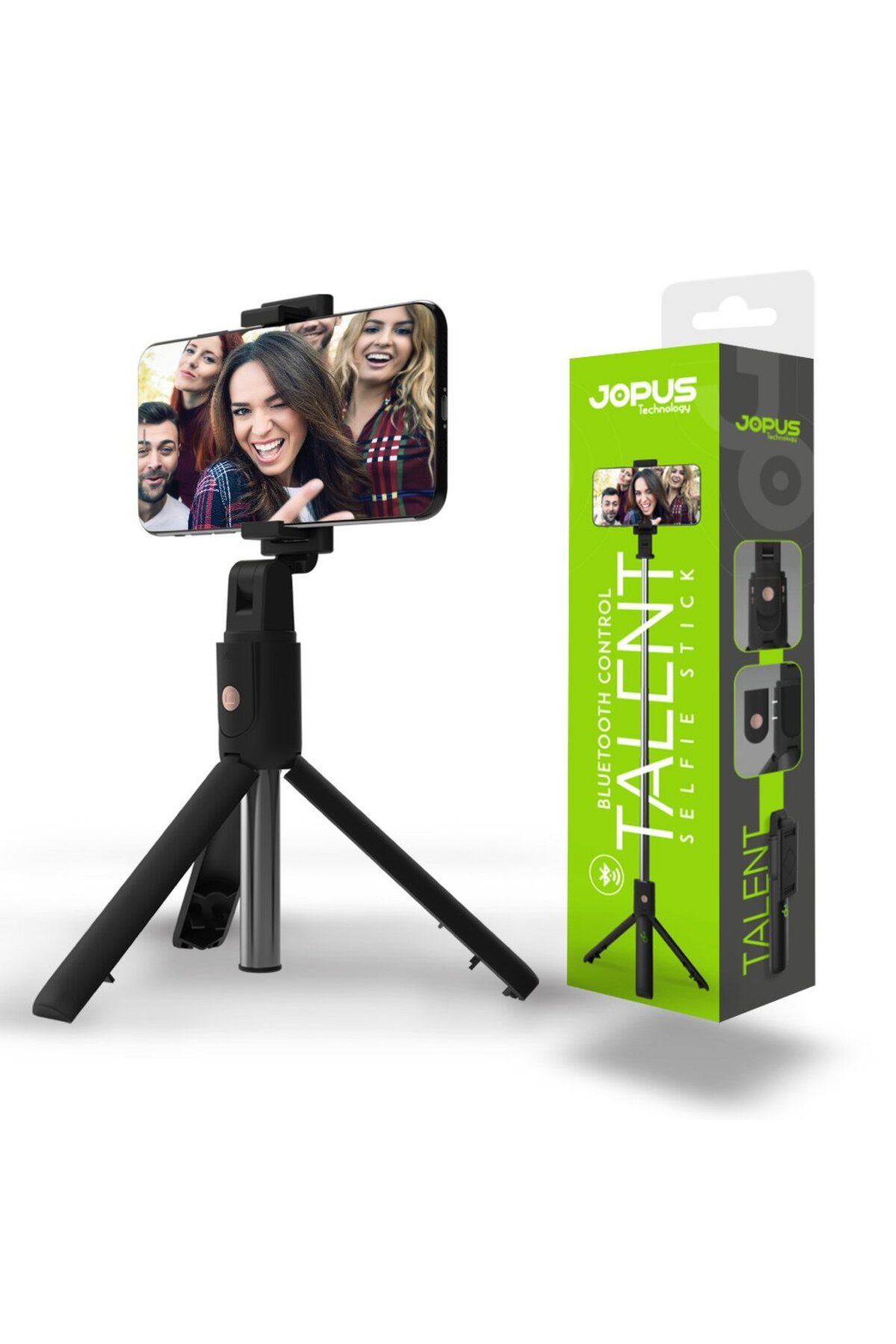 Jopus Talent Selfie Bluetooth Telefon Tripod Ayarlanabilir Ayaklı