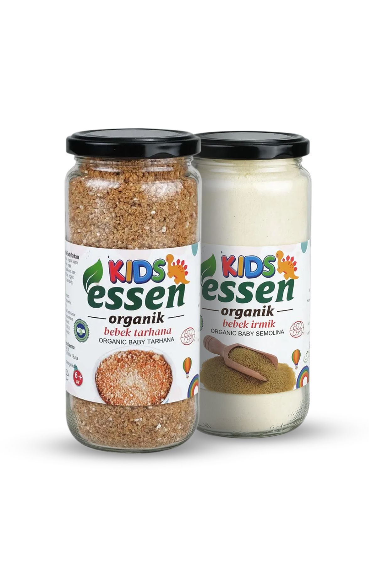 Essen Organik Bebek Tarhana ve Organik Bebek İrmik 2’li Paketi