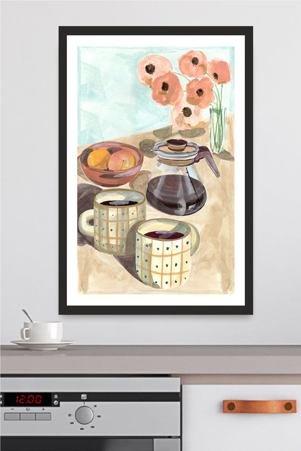Cadran mutfak tasarımlı  Çerçeve Görünümlü Mdf Tablo