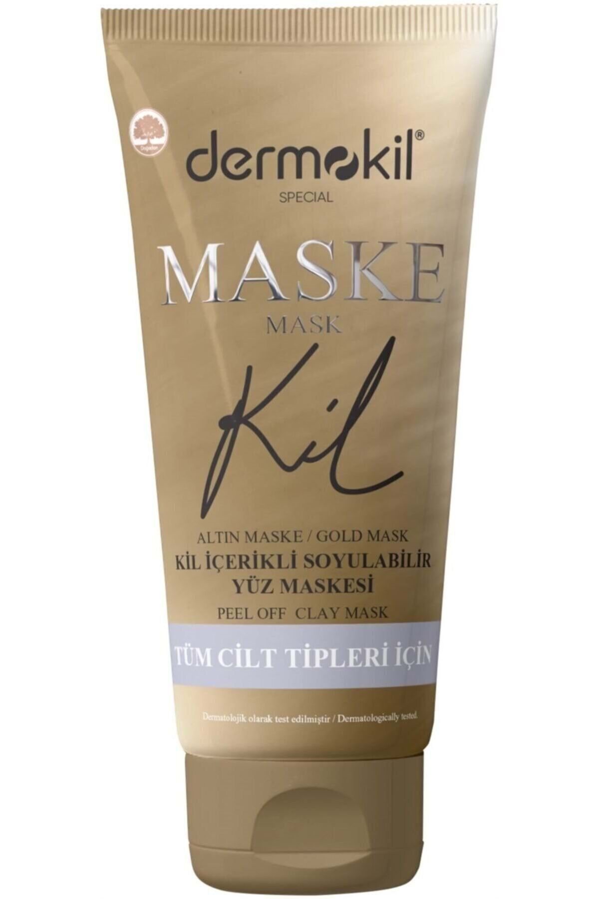 Dermokil Unisex Soyulabilir Gold Maske 75 ml