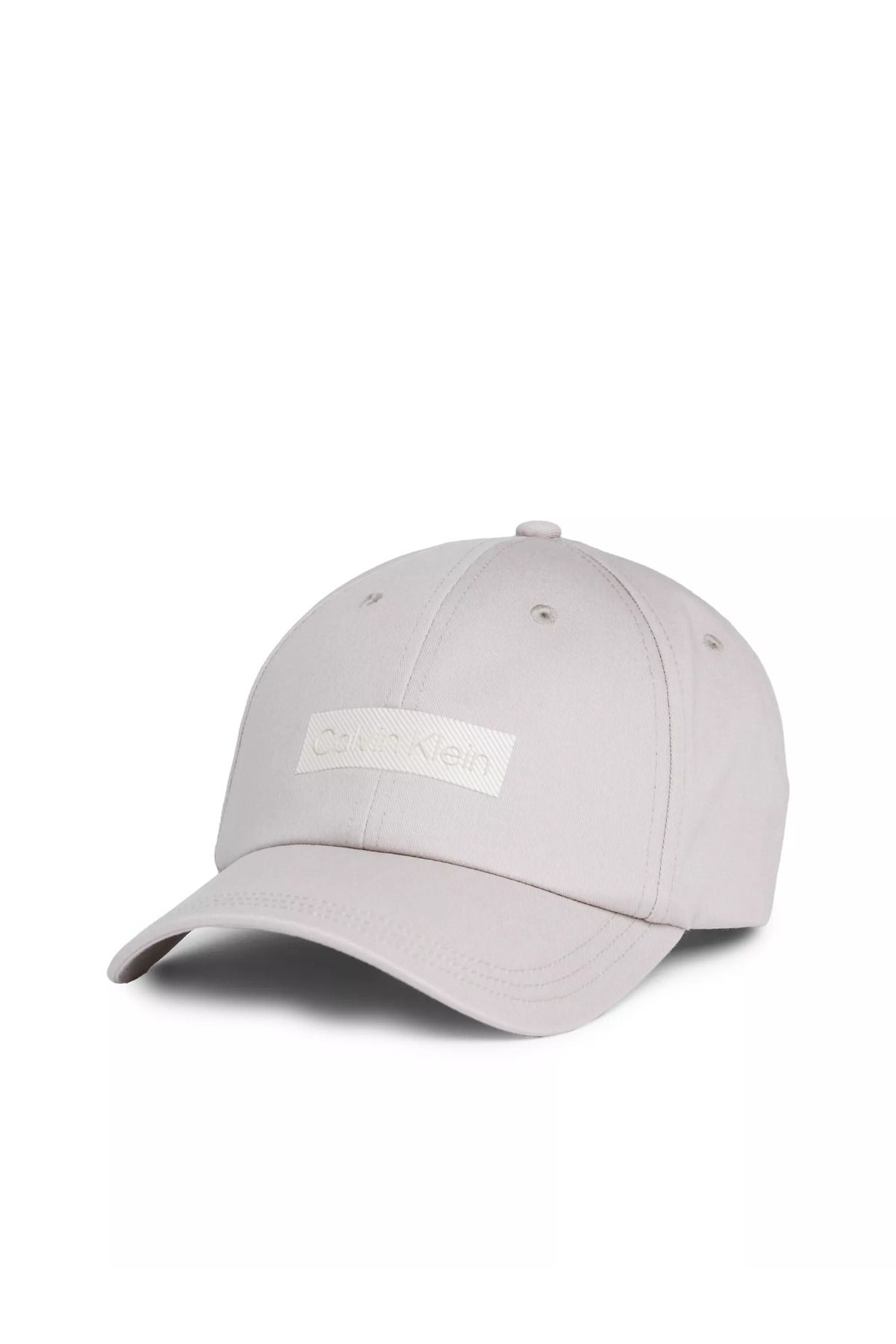 Calvin Klein Erkek İşlemeli Logolu Detaylı Gri Spor Şapka K50K511550-PAN