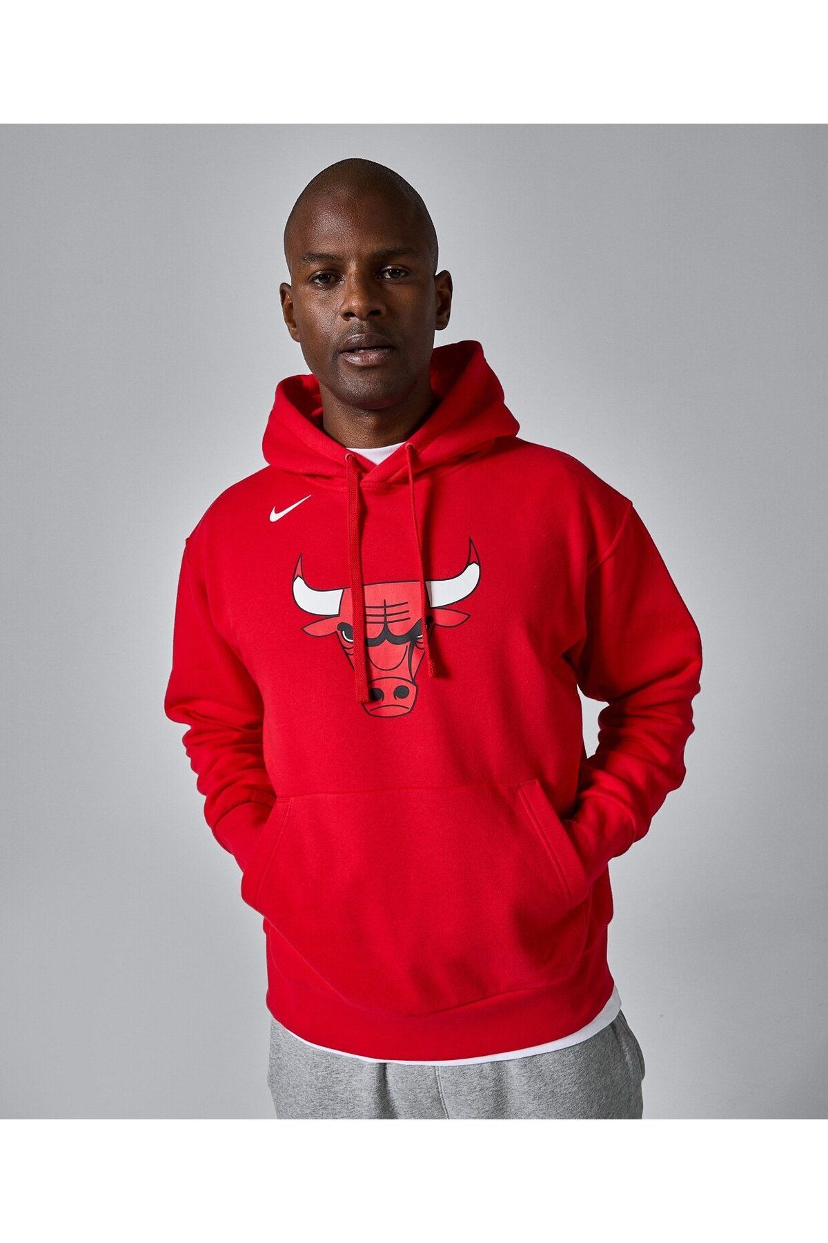 Nike e Chicago Bulls NBA Erkek Basketbol Sweatshirt  CNG-STORE