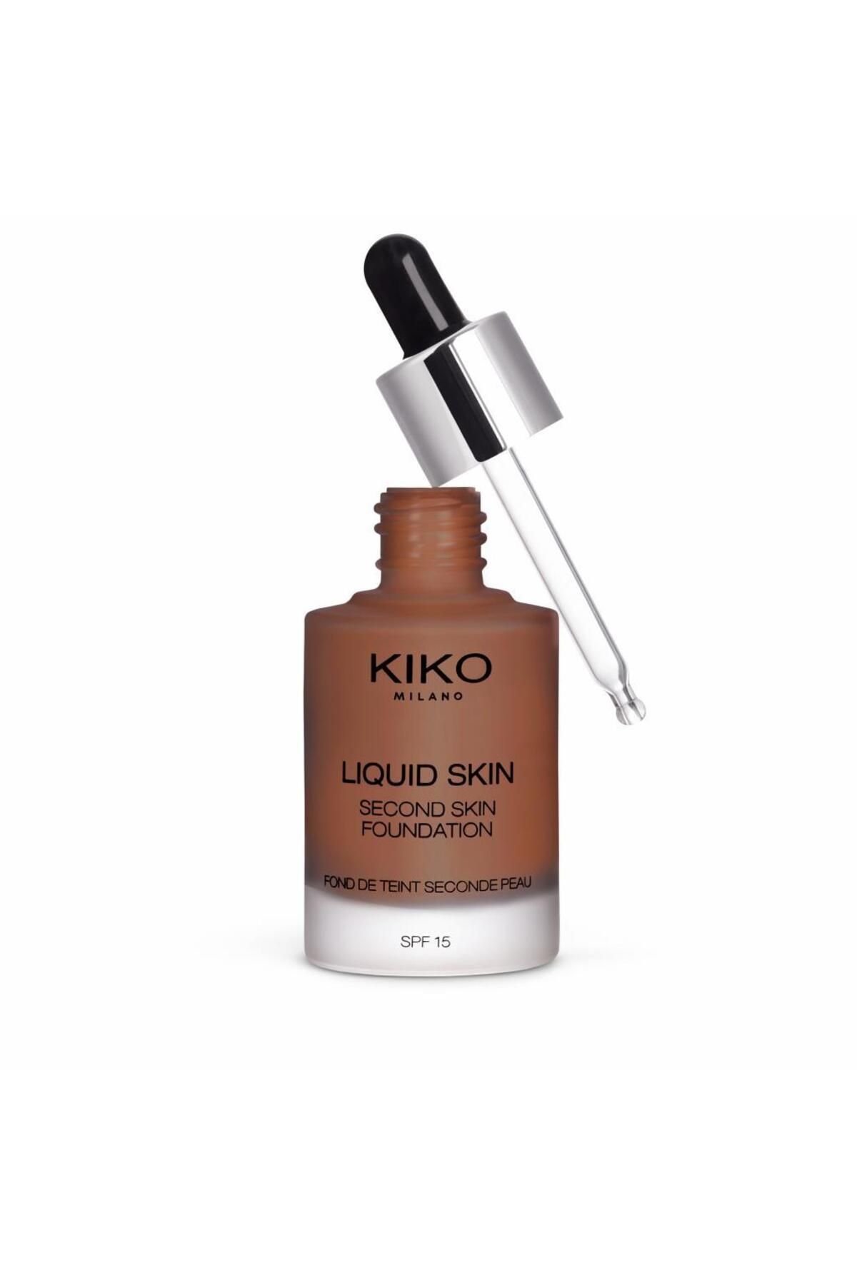 KIKO Nemlendirici Likit Fondöten - Liquid Skin Second Skin Foundation 14 Neutral 200 8025272629737