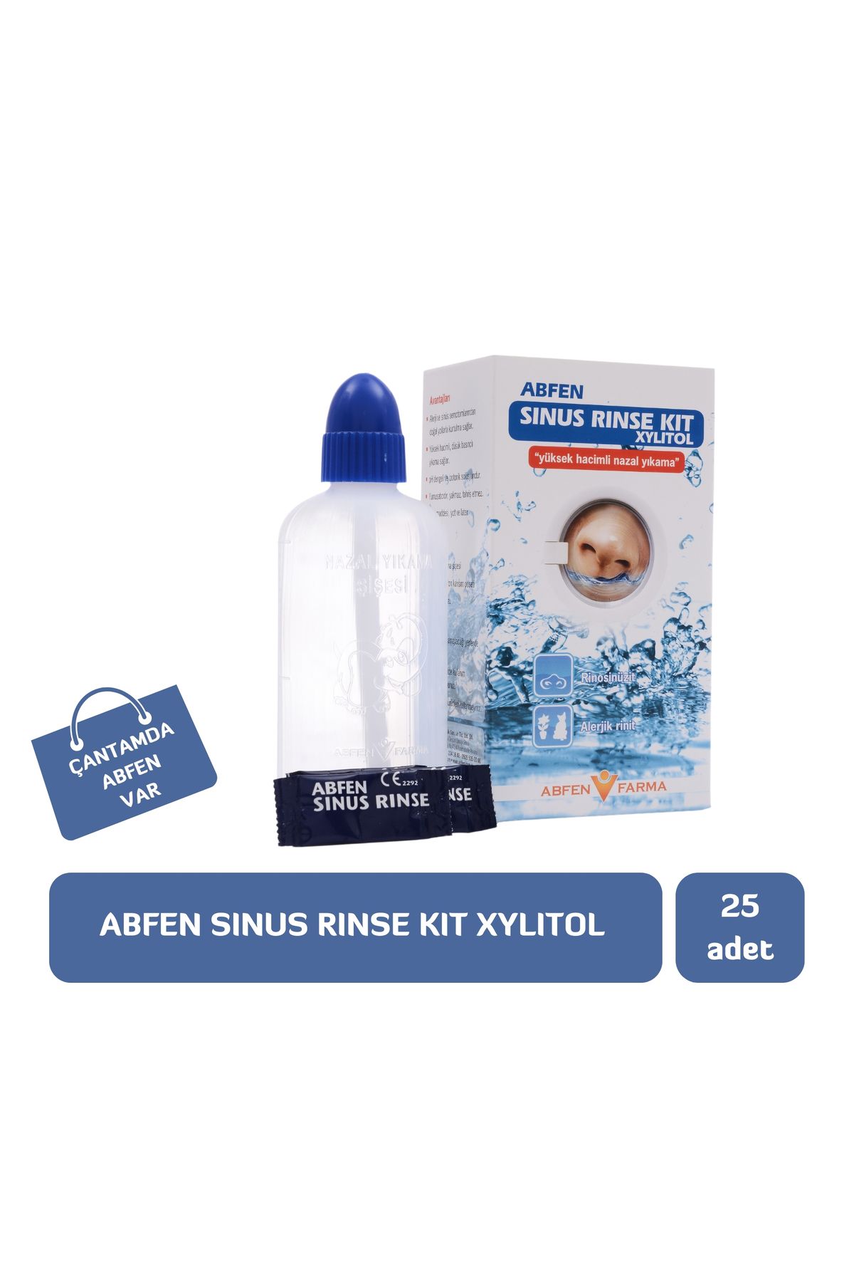 ABFEN Sinus Rinse Kit Xylitol