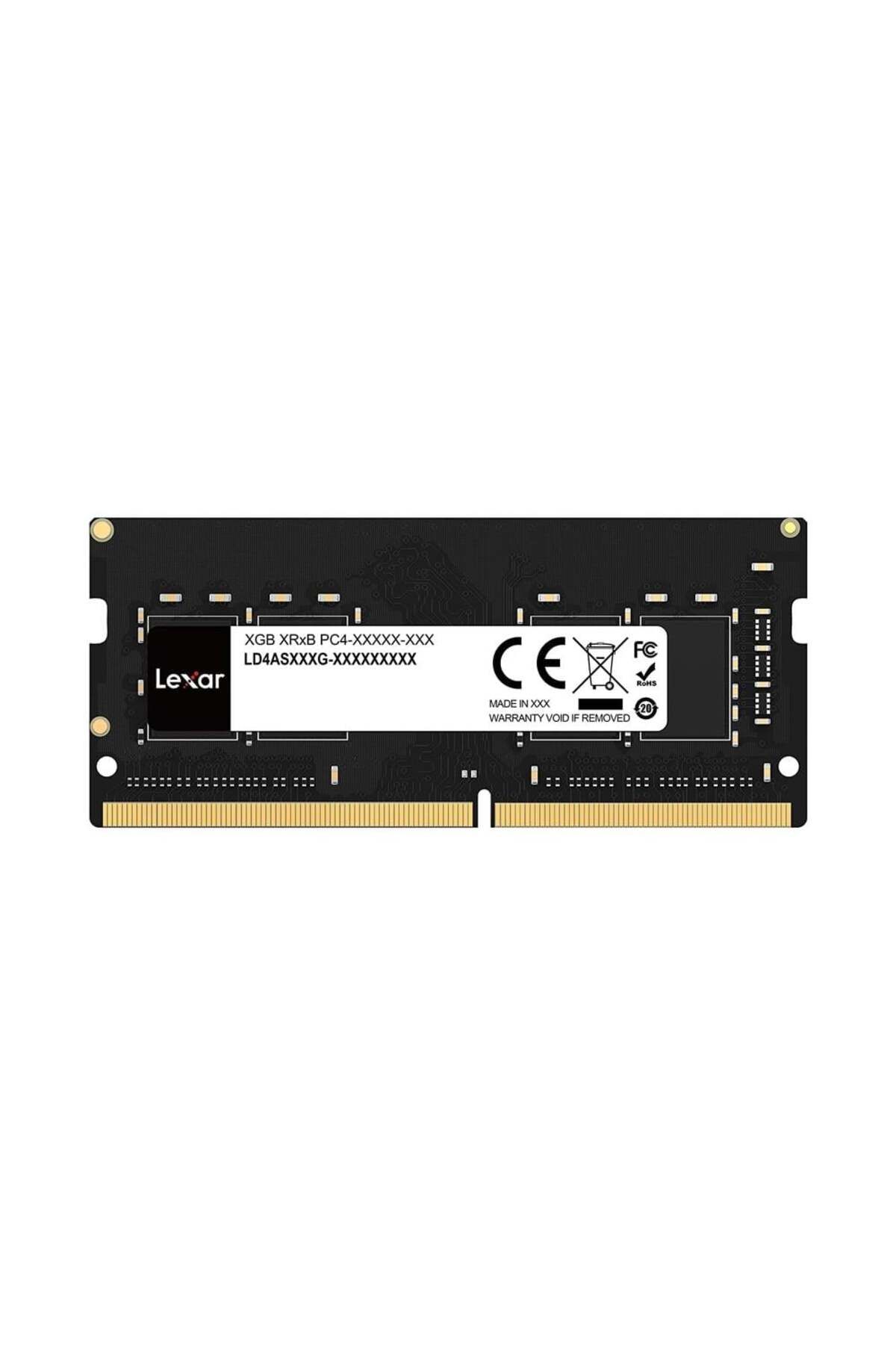 Lexar 8GB (1x8GB) DDR4 3200Mhz CL22 1.2V Tek Modül Notebook Ram