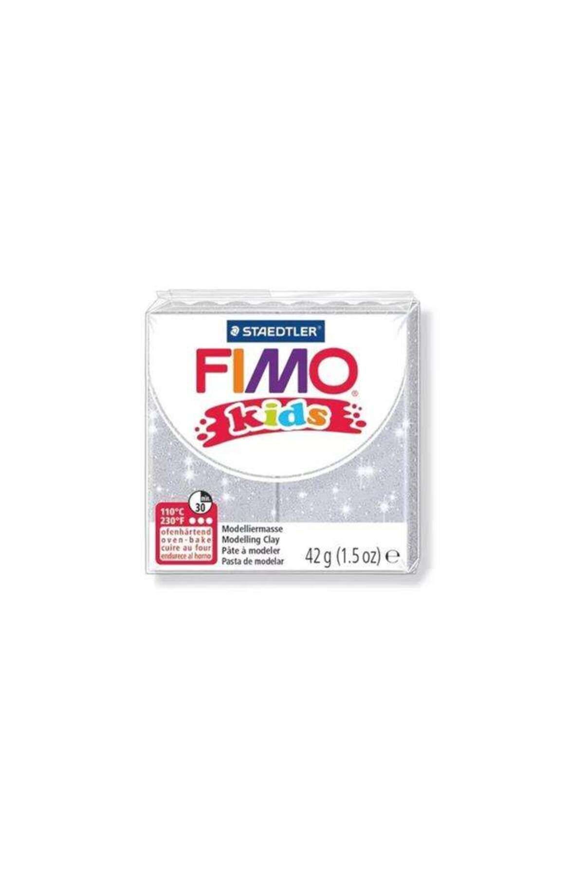 Staedtler Fimo Kids Modelleme Kili 42 g Silver Glitter 812