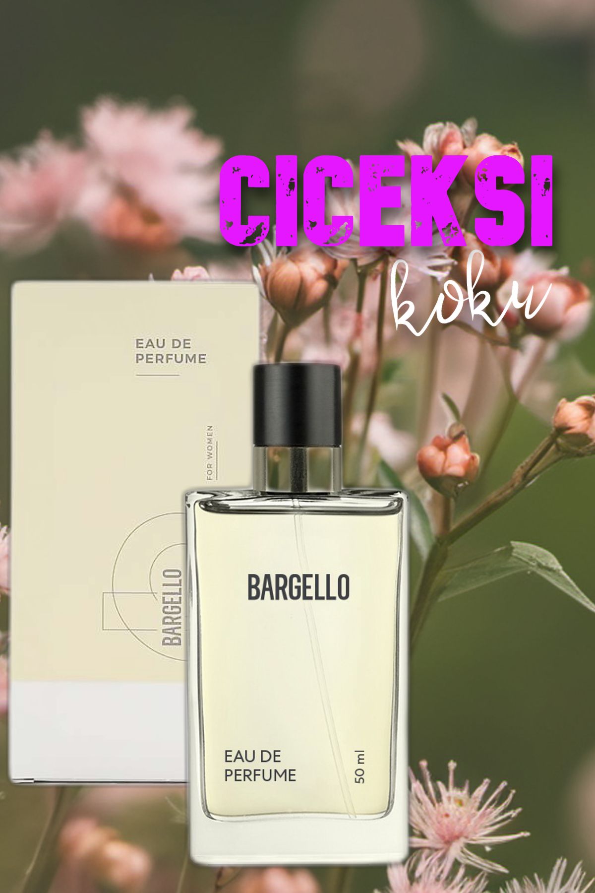 Bargello Çiçek Kokulu Kadın Parfüm 50ml Edp Ç-(236)