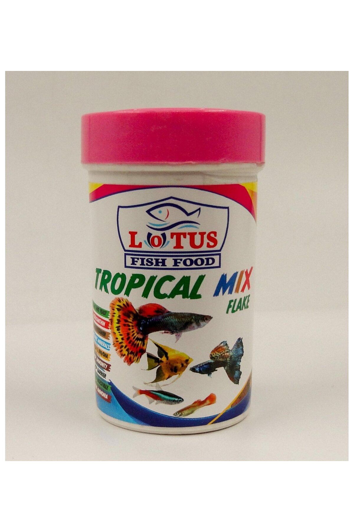Lotus Tropical Mix Flake Balık Yemi 100 ml