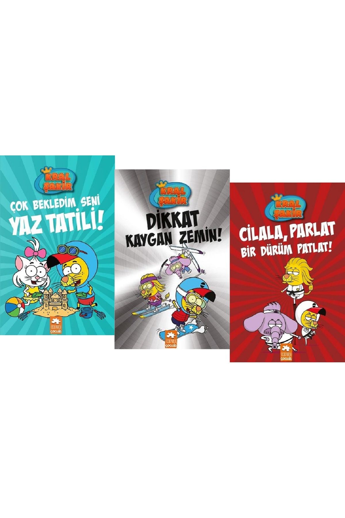 Eksik Parça Yayınları Kral Şakir 11-12-13 / 3 Kitap Set