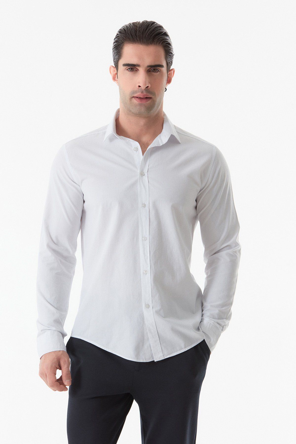 Fullamoda Basic Uzun Kollu Gömlek
