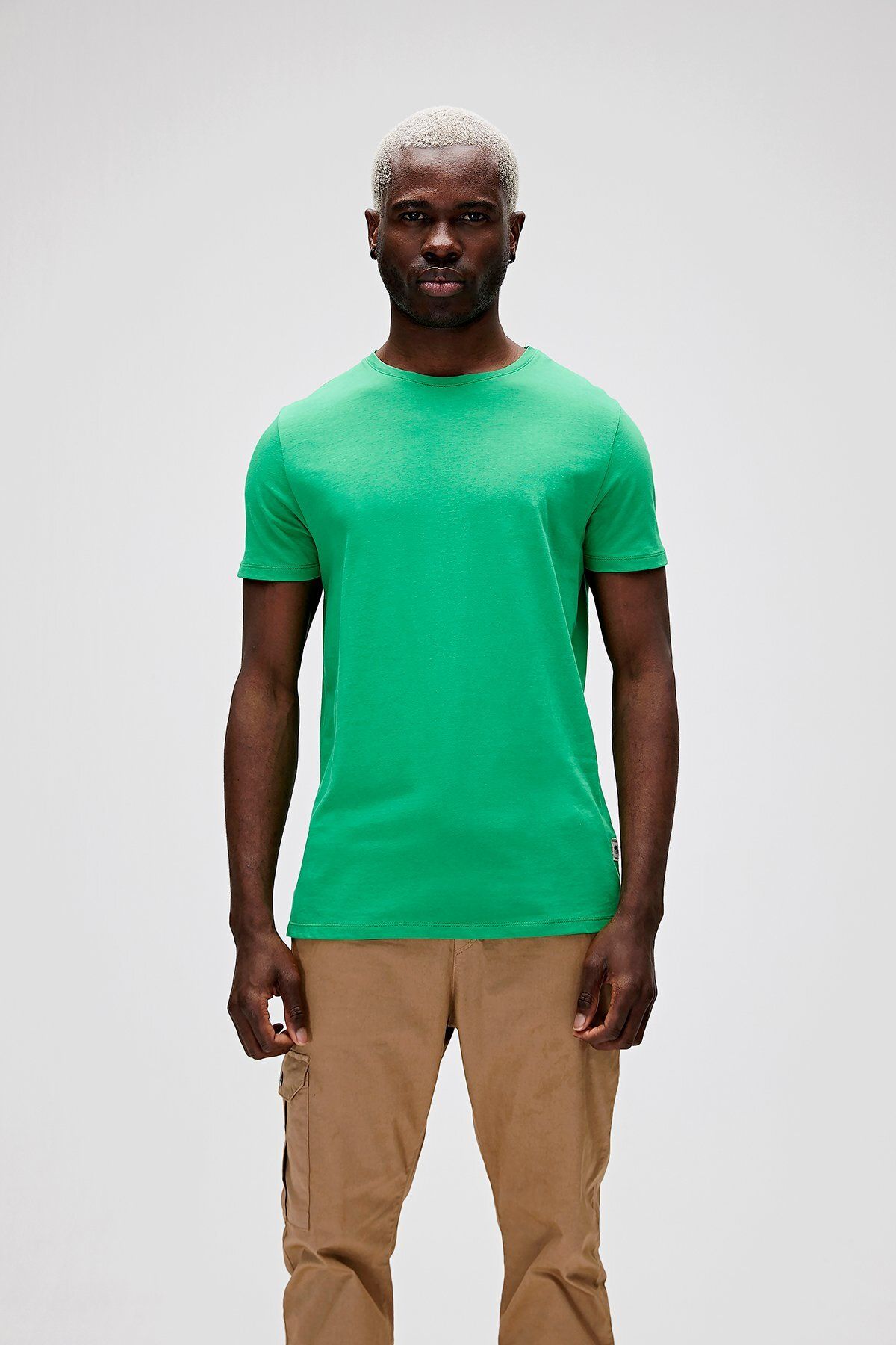 Bad Bear Major T-shirt Yeşil Basic Erkek Tişört