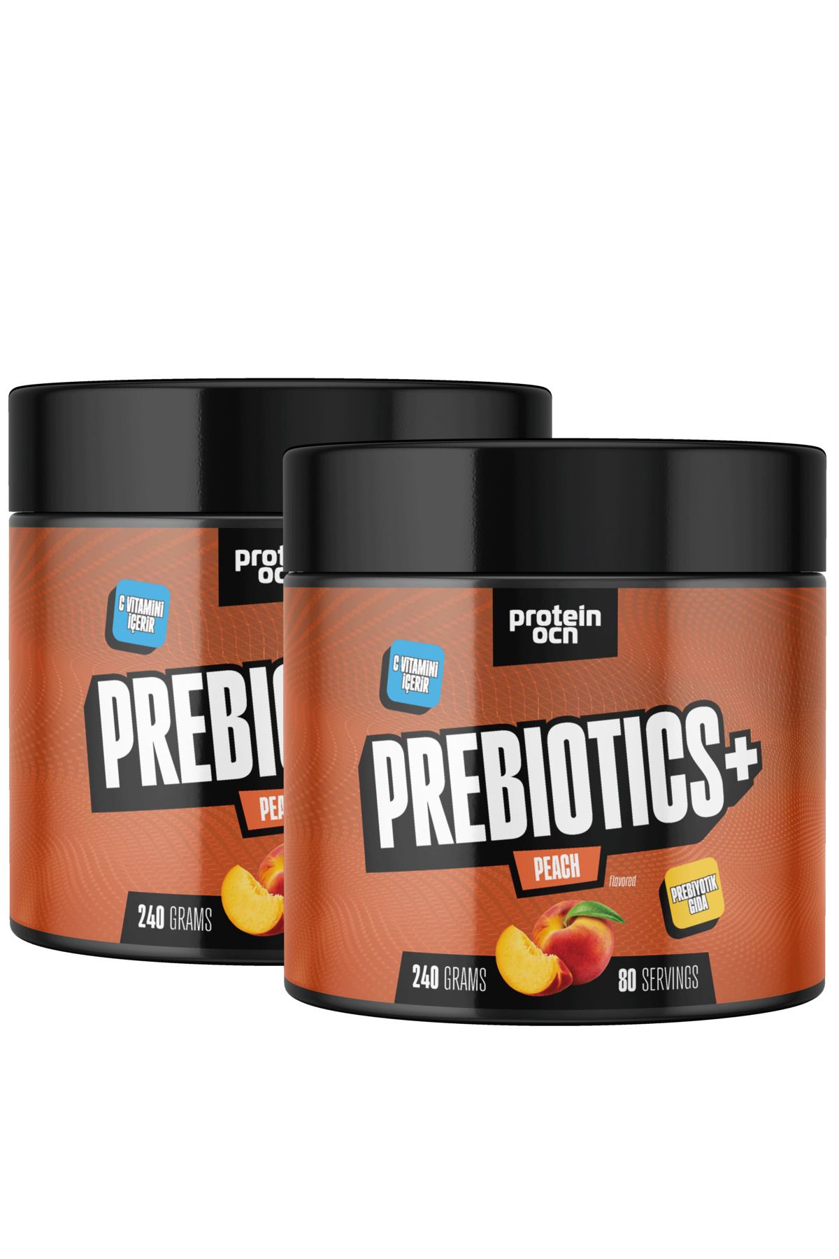 Proteinocean Prebiotics+ Şeftali 240g X 2 Adet - 160 Servis
