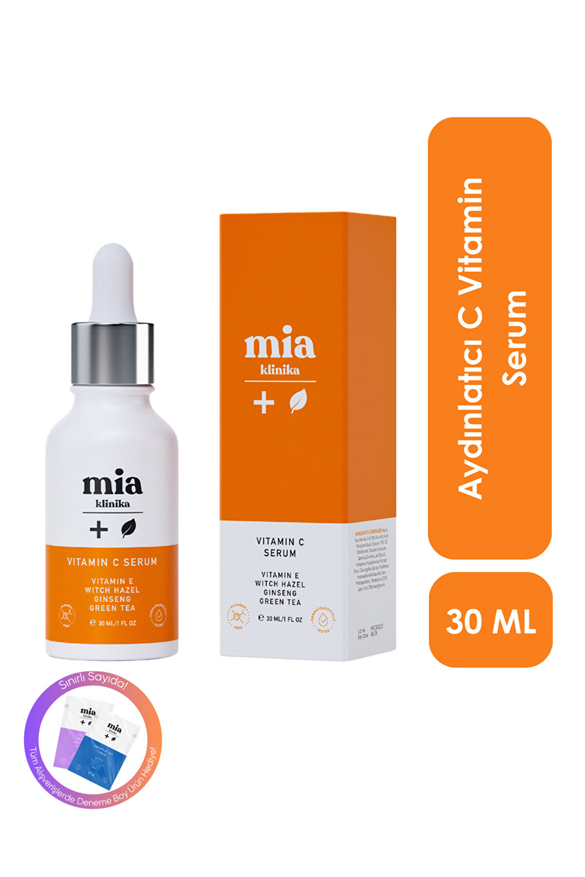 mia klinika Aydınlatıcı C Vitaminiı Serum30 ml