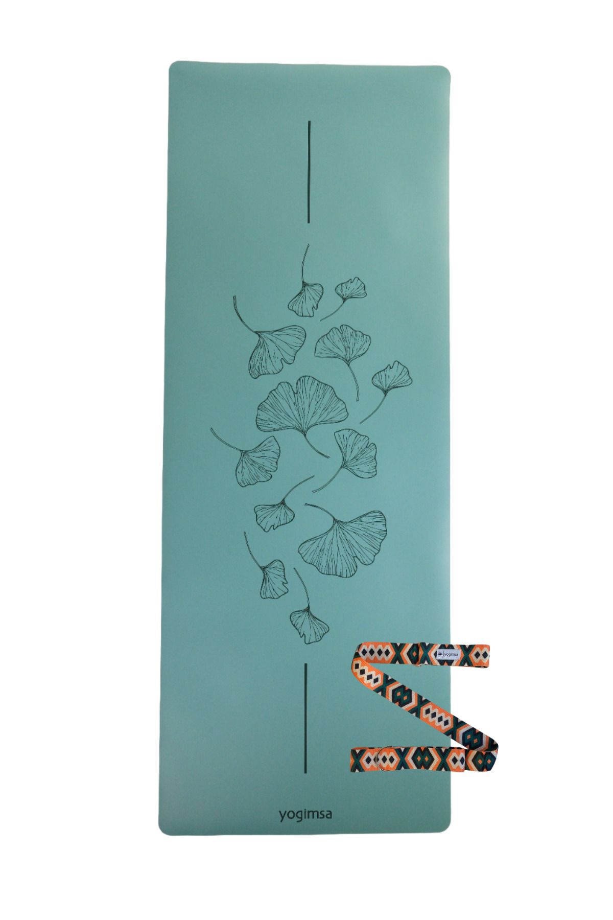 Yogimsa Ginkgo Series Mavi-Anti-Slip Yoga ve Pilates Matı