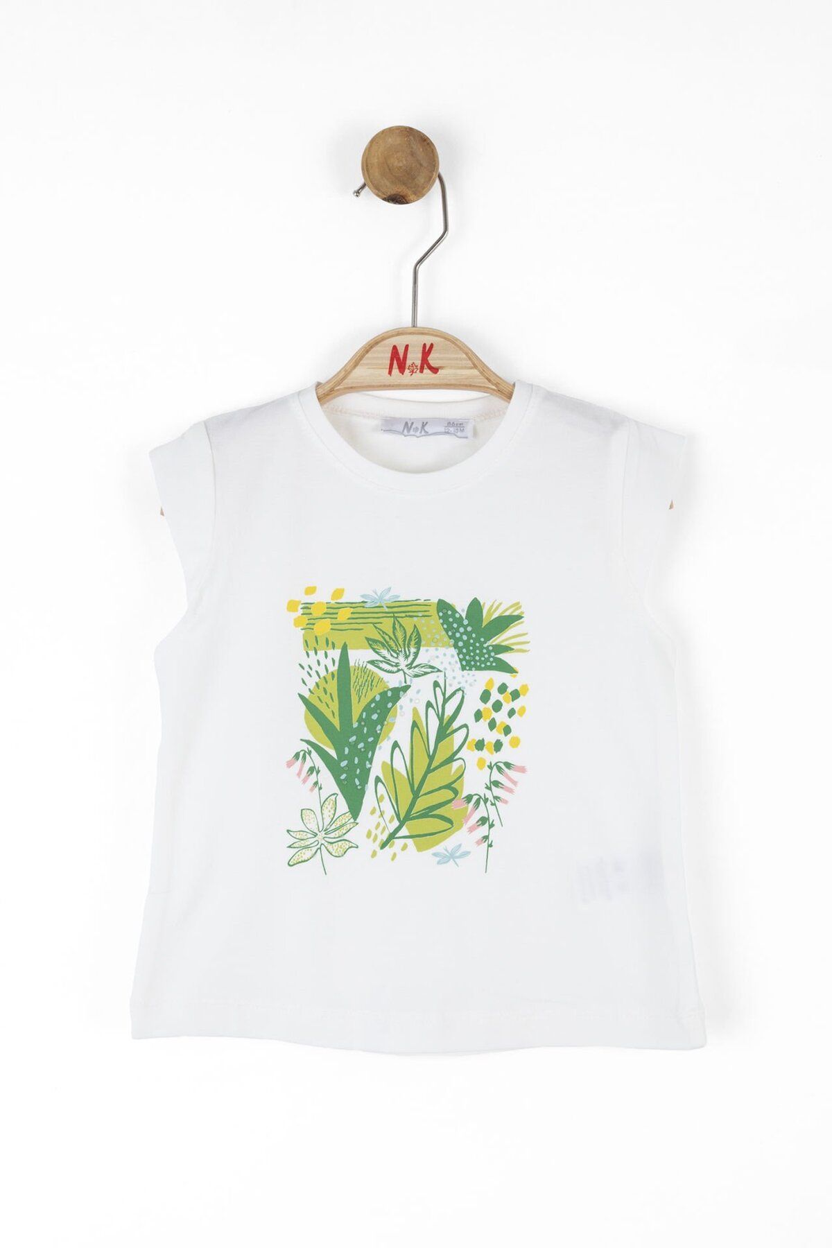 Nk Kids Nk Beyaz Dominika T-Shirt  (1-4 Size)