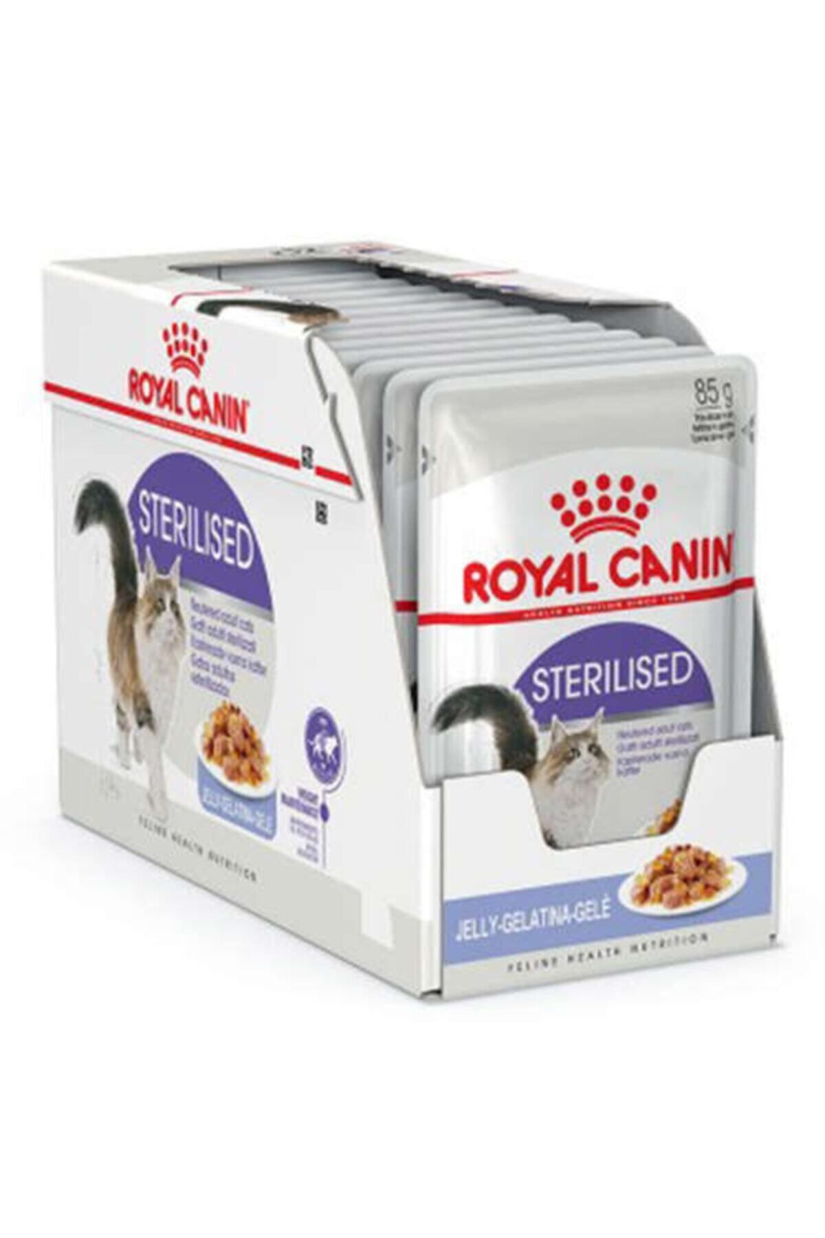 Royal Canin Gravy Sterilised Kısırlaştırılmış Yaş Kedi Maması 85 gr-(12 Adetx85 gr)