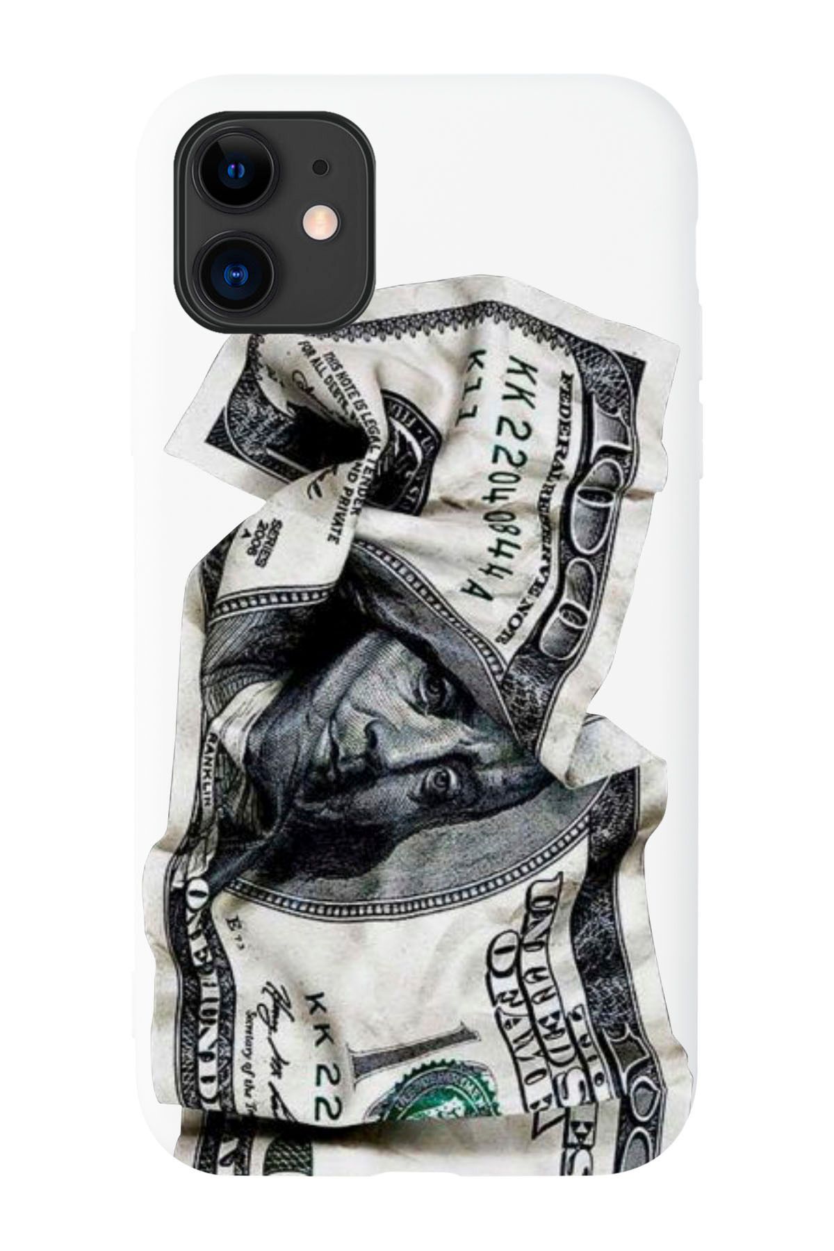 shoptocase Iphone 11 Uyumlu Dolar Desenli Lansman Silikon Telefon Kılıfı