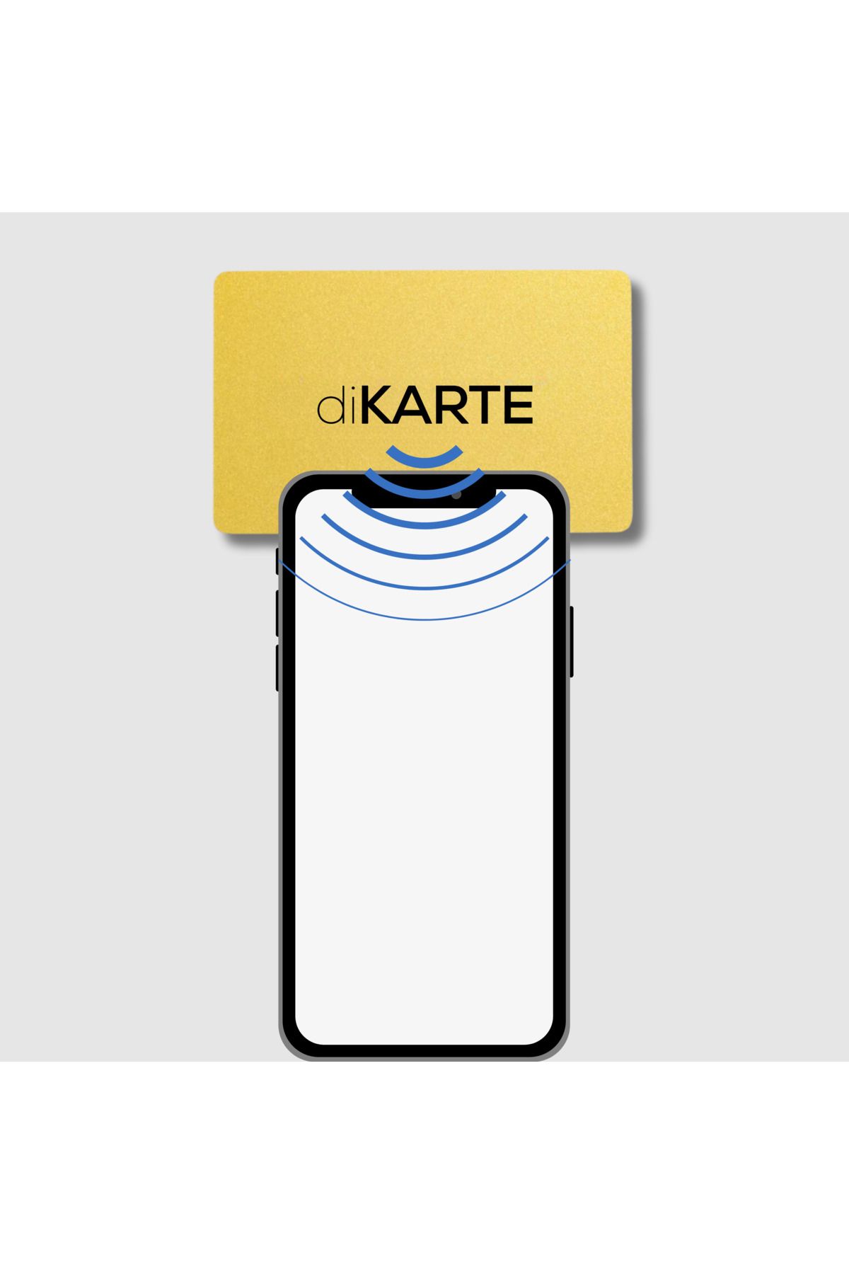 diKARTE Digital Business Card - Gold - Hazır Tasarım 1