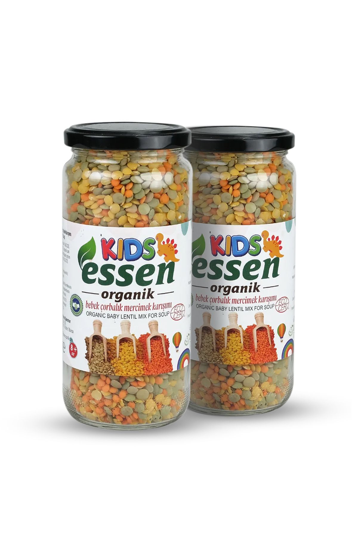 Essen Organik 2’li Essen Organik Bebek Çorbalık Mercimek Karışımı