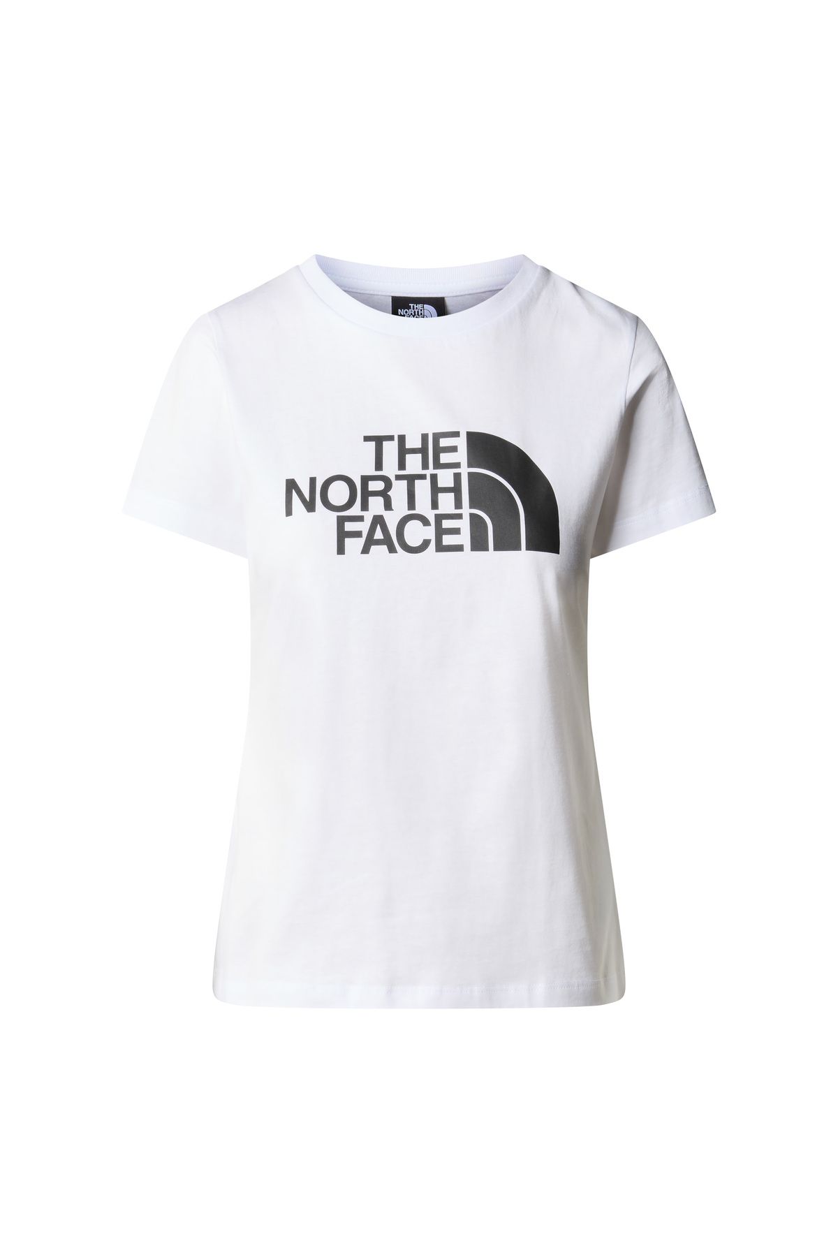 The North Face W S/s Easy Tee Kadın Beyaz Tshirt Nf0a87n6fn41