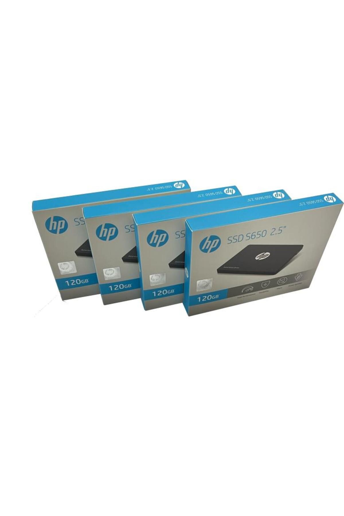 HP S650 Ssd 2,5" 120 Gb 480/560mb 4'lü Paket (MODEL:345M7AA)
