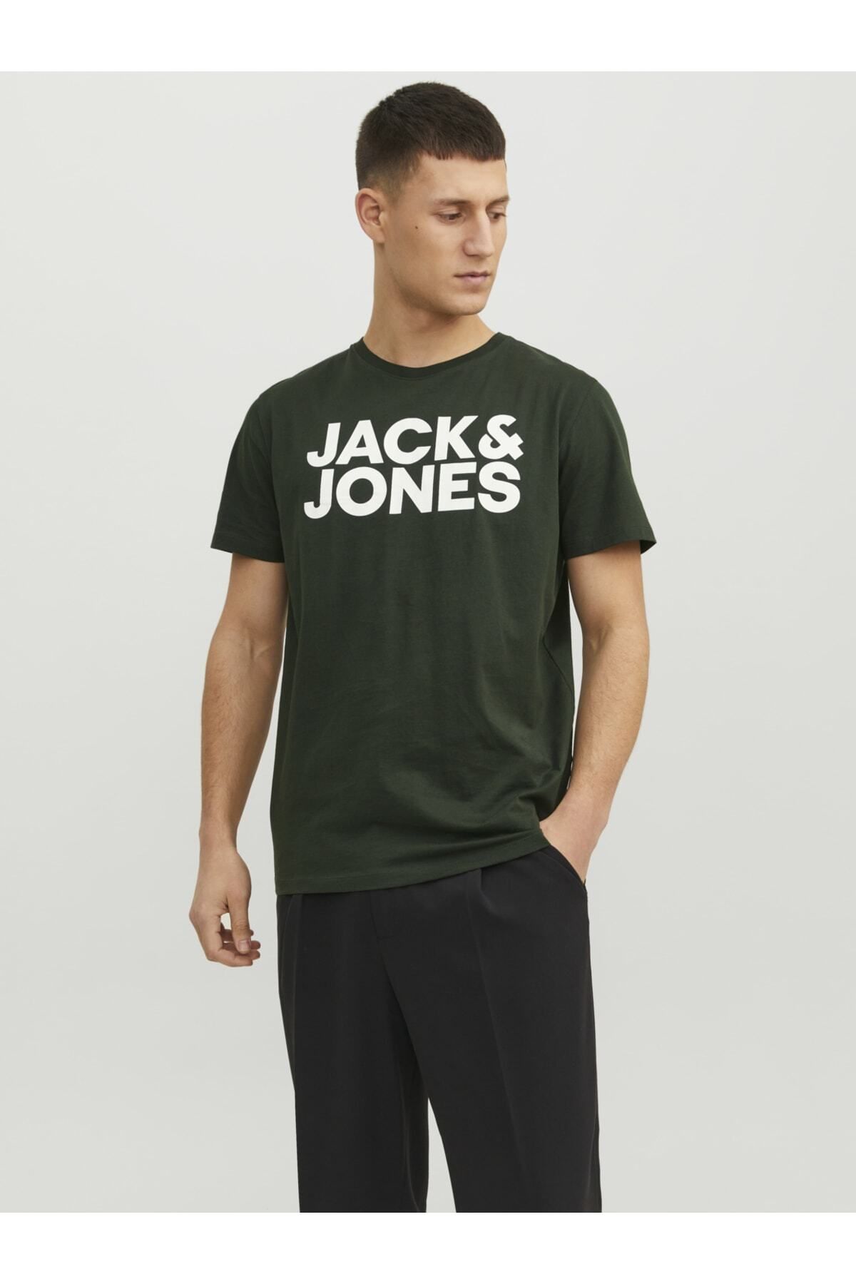Jack & Jones 12151955 Essentials Jjecorp Logo Tee Ss O-Neck Noos Erkek Tişört